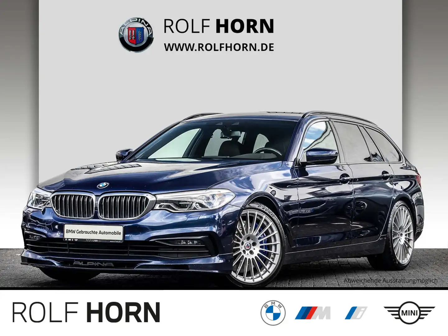 Alpina B5 4.4 Bi-Turbo Touring Navi Leder LED Scheinwerfer B Blau - 1