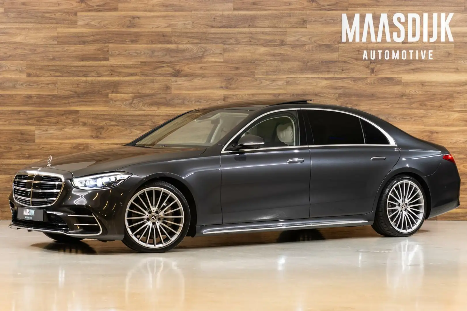 Mercedes-Benz S 500 4MATIC AMG|Massage|HUD|Schermen|Pano| Gris - 1