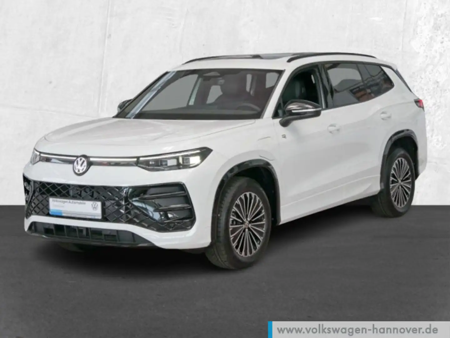 Volkswagen Tayron R-Line 1,5 l eHybrid Navi AHK Leder IQ Li Weiß - 2