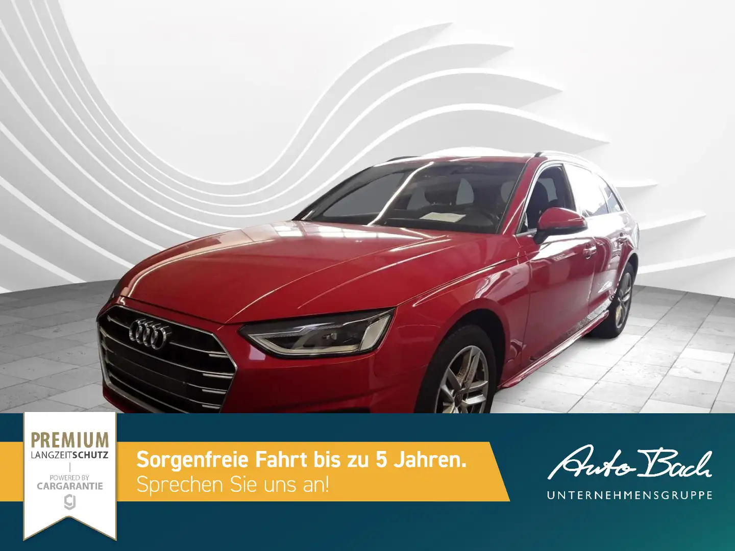 Audi A4 advanced 35TDI Stronic Navi virtual GRA Rot - 2