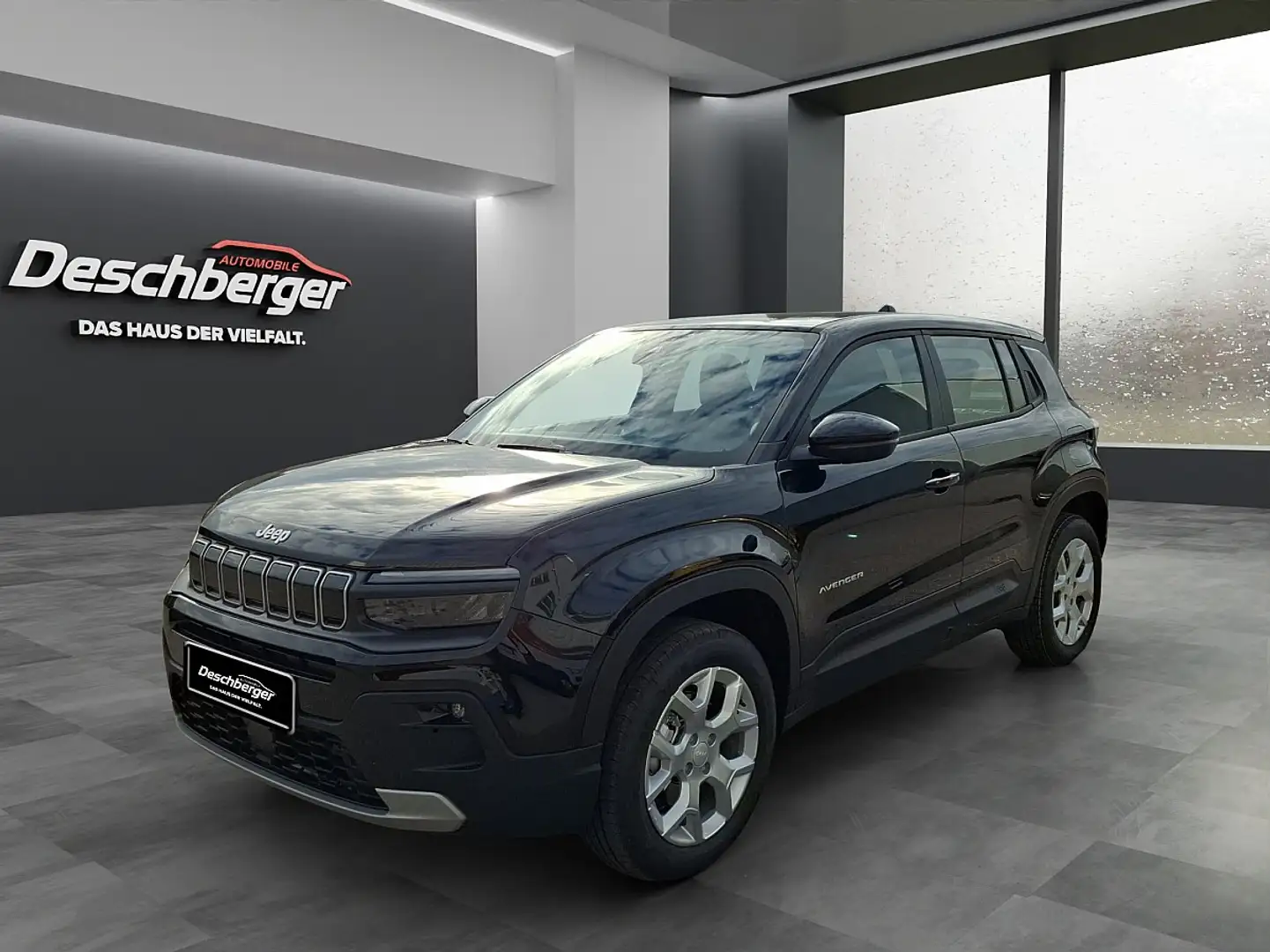 Jeep Avenger 1.2 e-Hybrid Altitude e-DCT6 Schwarz - 1