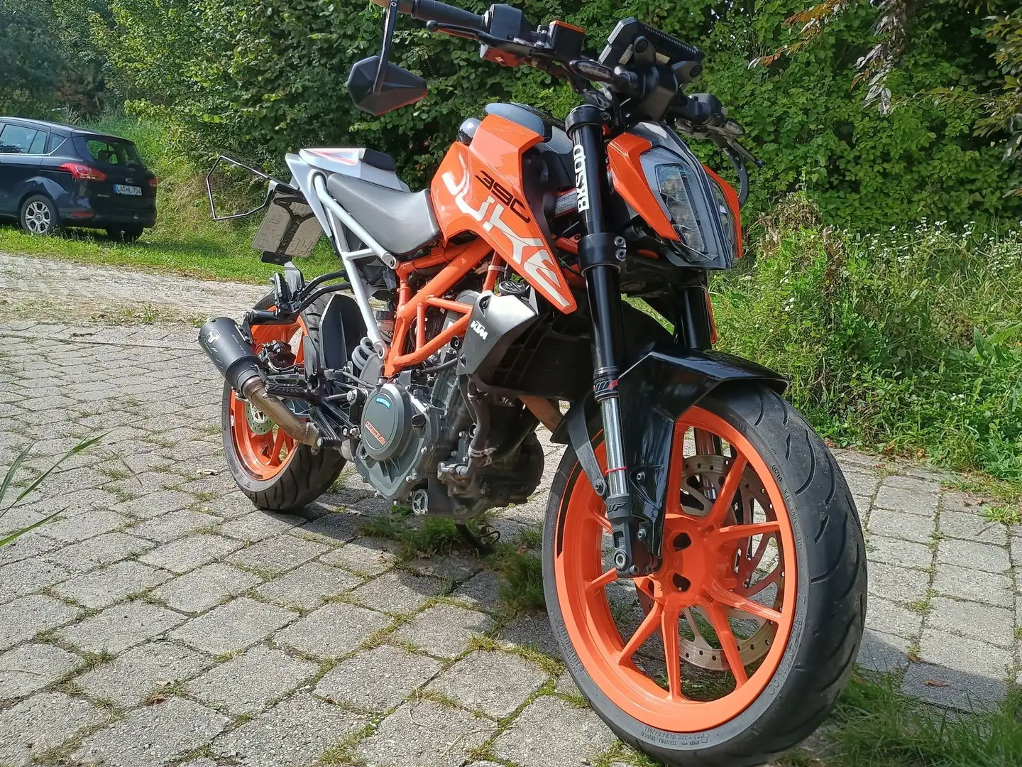 KTM 390 Duke Pomarańczowy - 2