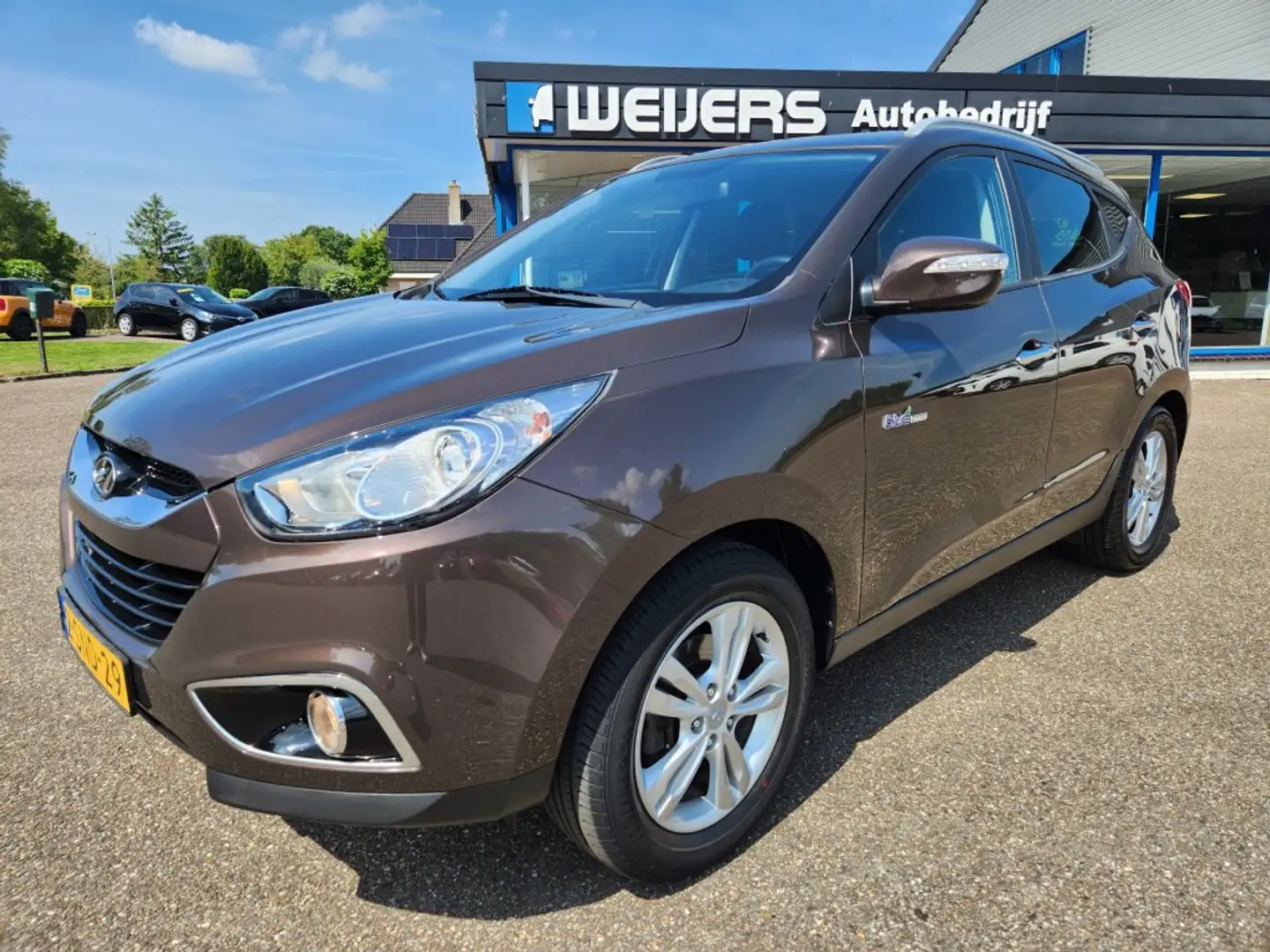 Hyundai iX35 1.6I GDI Style, Trekhaak, Clima, Halfleder, 95.874 Brun - 1
