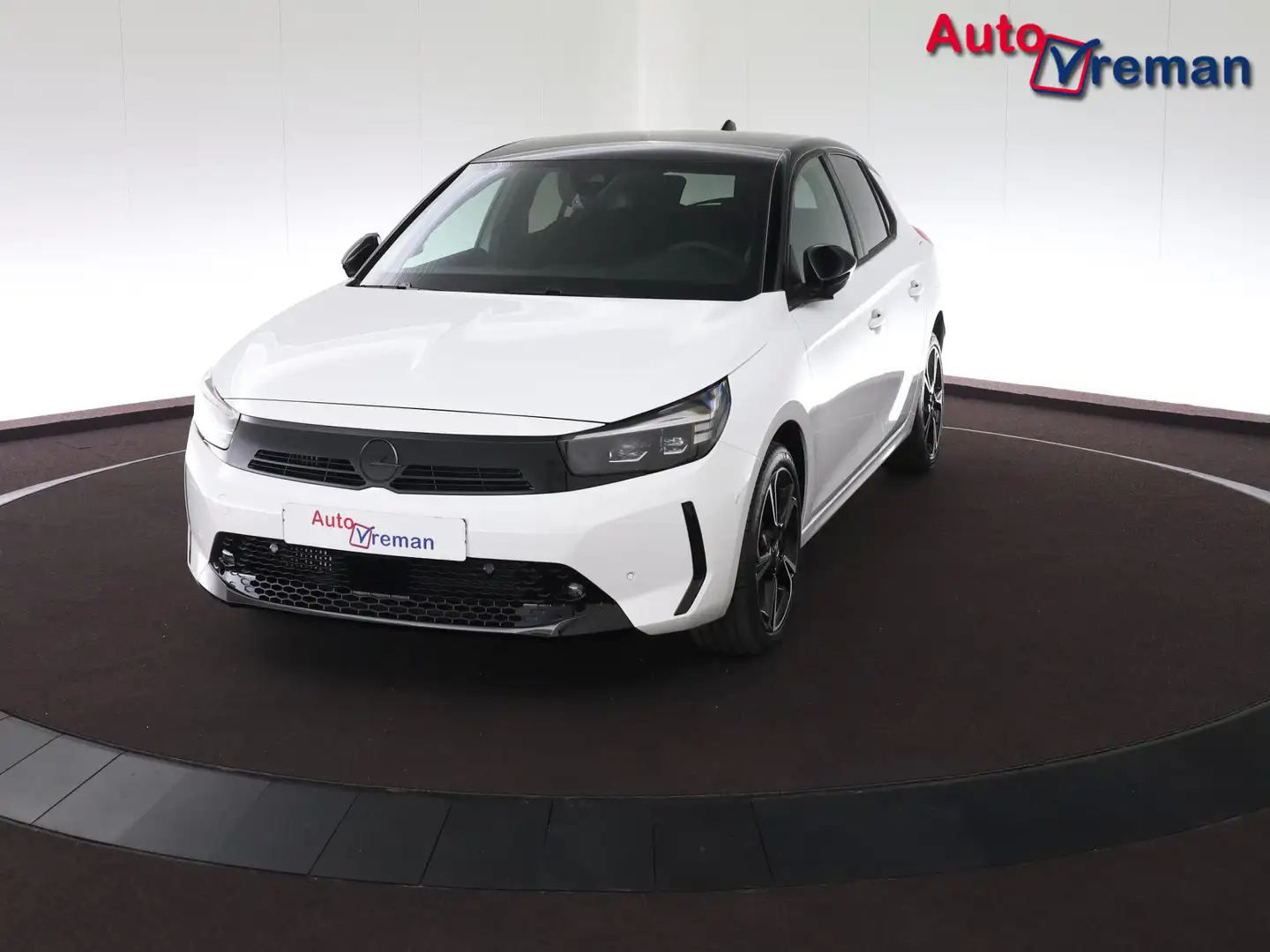 Opel Corsa 1.2 Turbo Hybrid GS Aut -17"/Stoelverwarming- Wit - 1