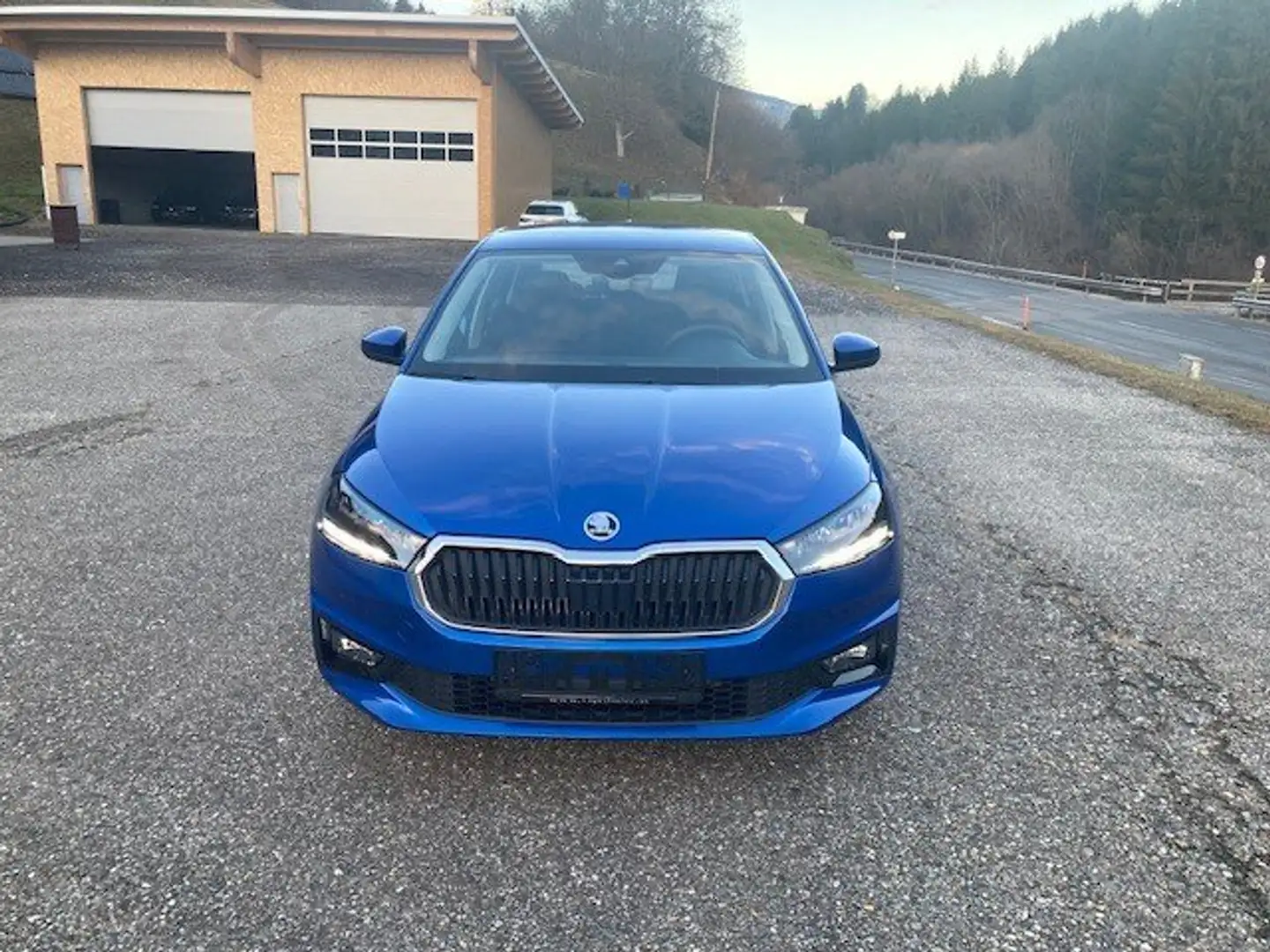 Skoda Fabia Selection 1,0 Blau - 1