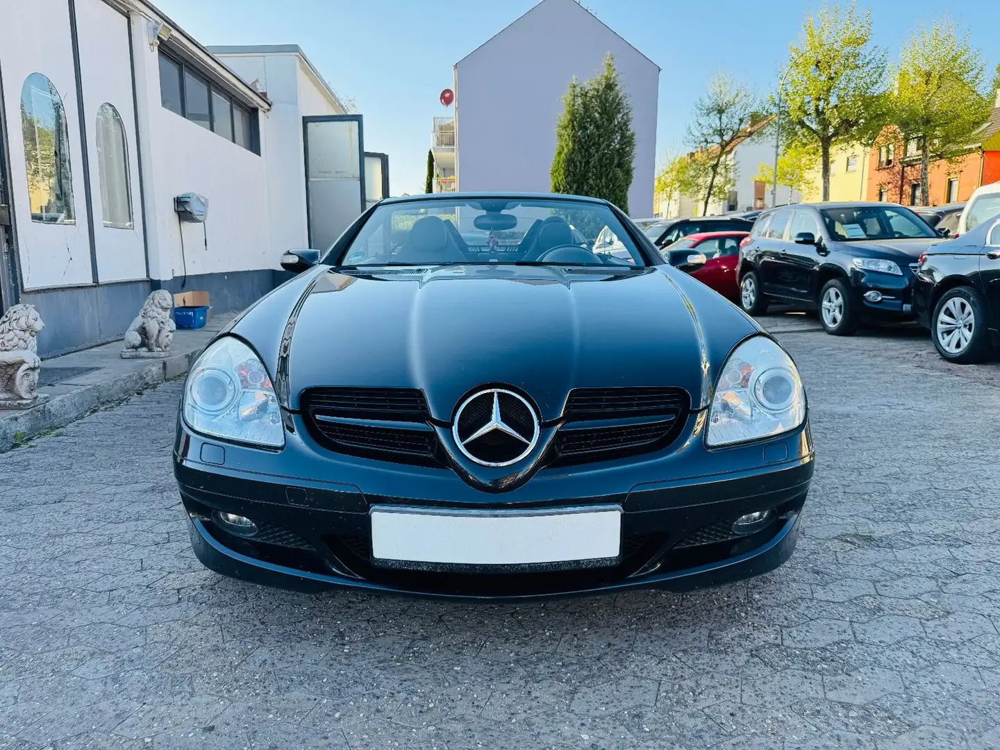 Mercedes-Benz SLK 200 Kompressor Navi Leder Tempomat SHZG Schwarz - 2