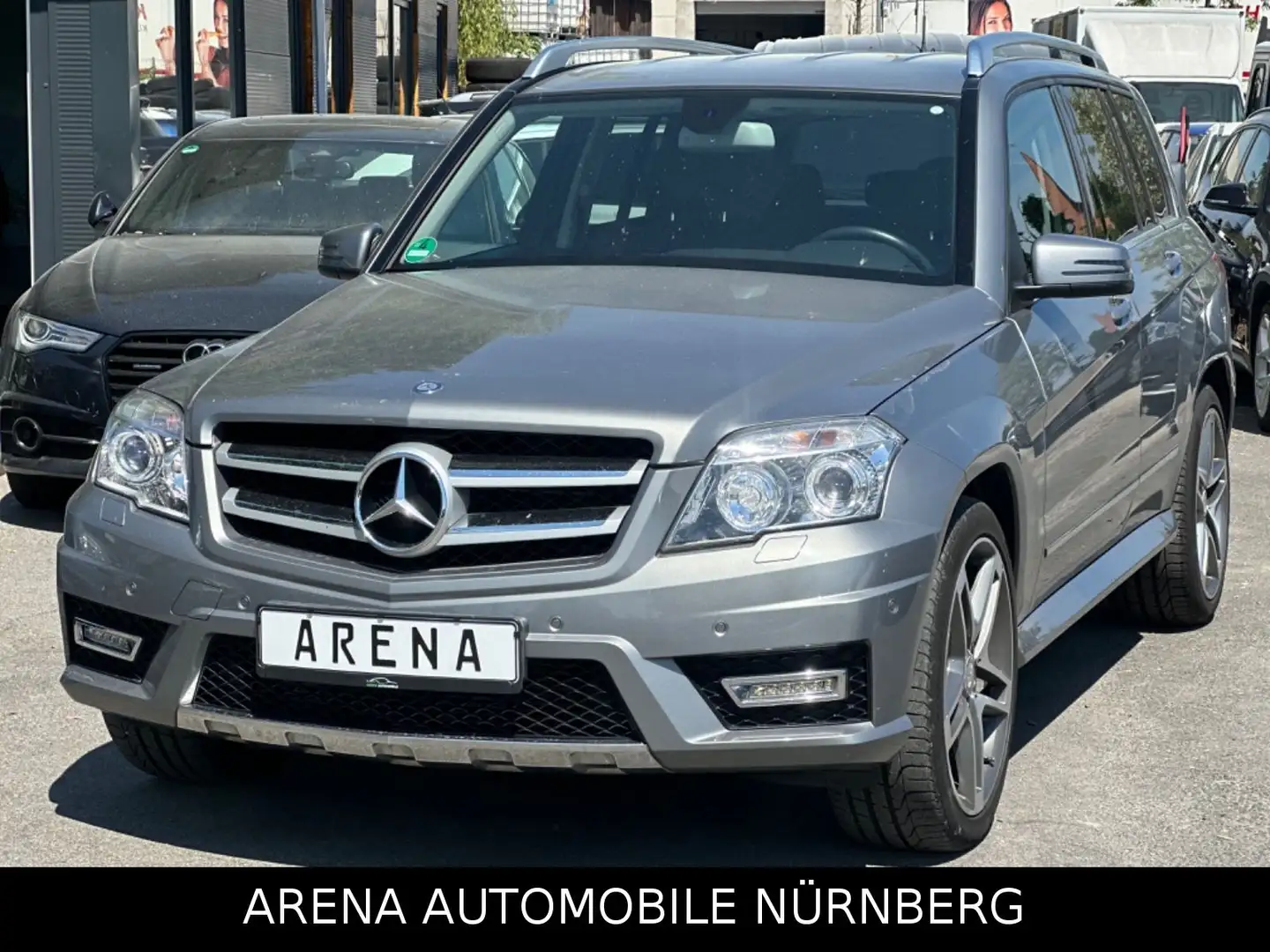 Mercedes-Benz GLK 350 GLK350 CDI 4Matic*AMG-Exclusive*Leder*Xenon*Pdc Argintiu - 1