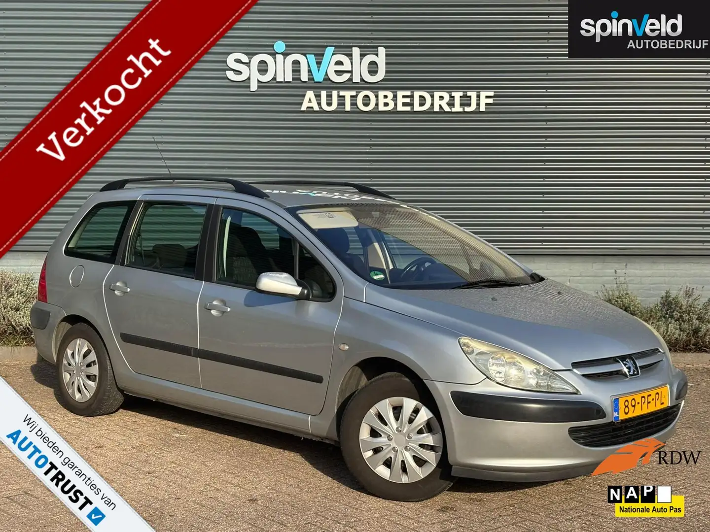 Peugeot 307 Break 1.6-16V XS BJ’04 Airco Cruise climate Trekha Gris - 1