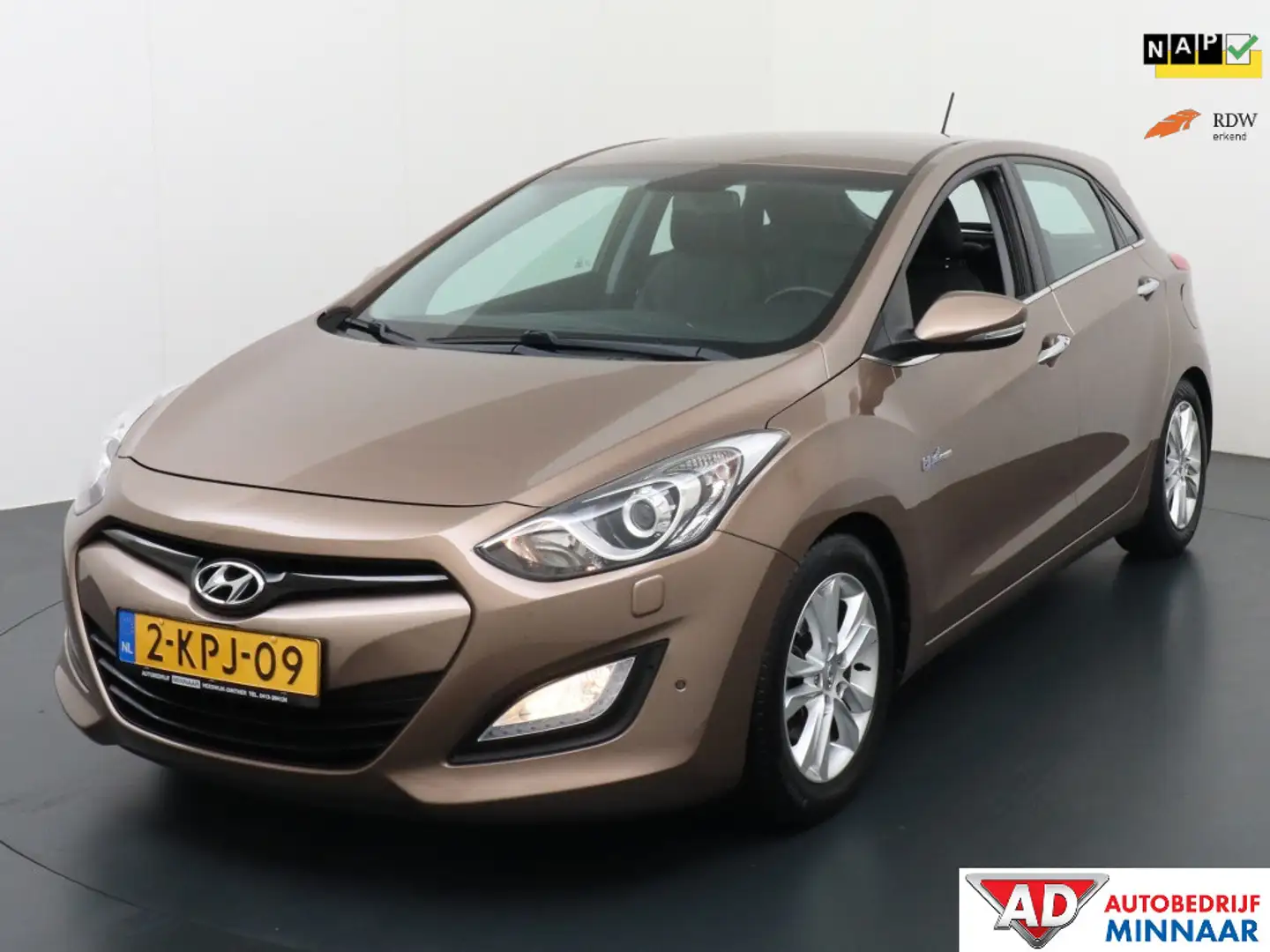 Hyundai i30 leder interieur afneembare trek 1.6 GDI i-Catcher Bruin - 1