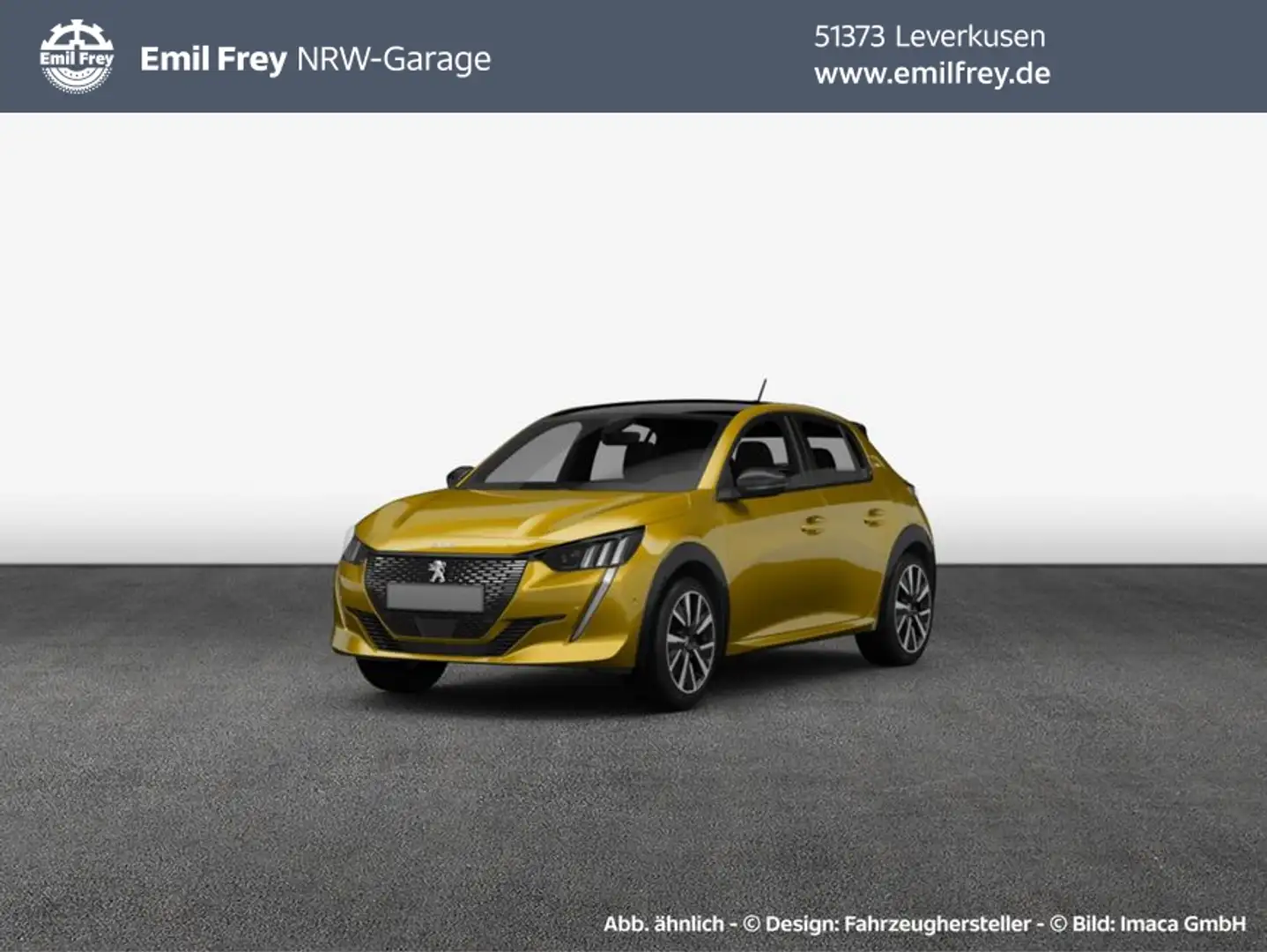 Peugeot 208 PureTech 130 EAT8 GT LED+NAVI+ACC+PDC Gelb - 1