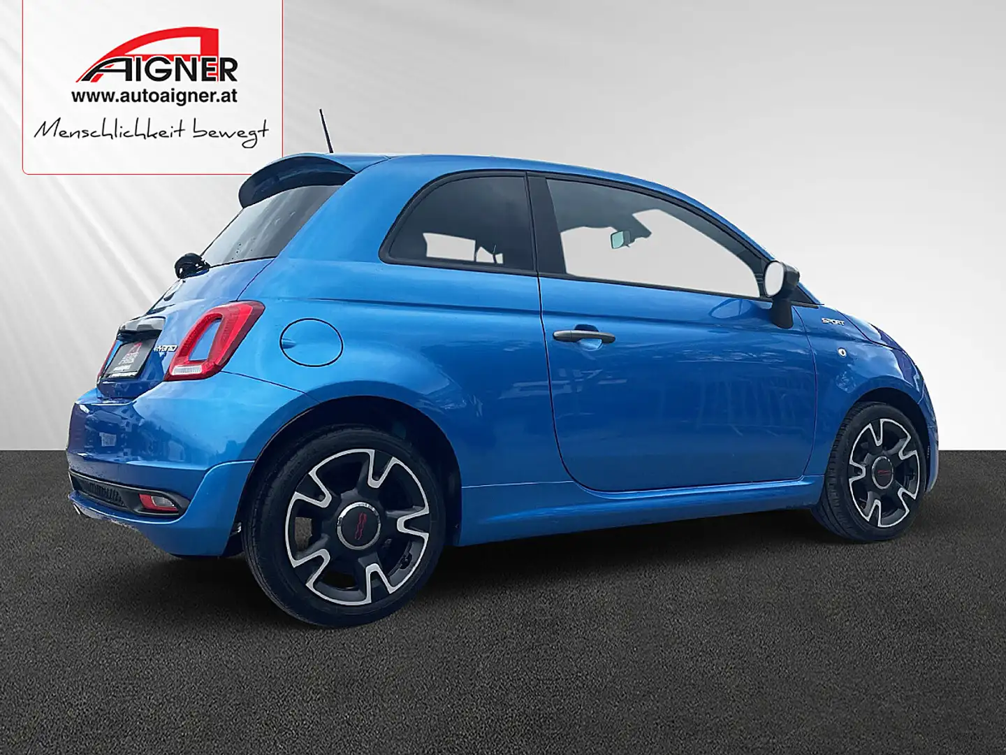 Fiat 500 FireFly Hybrid 70 Sport Blau - 2