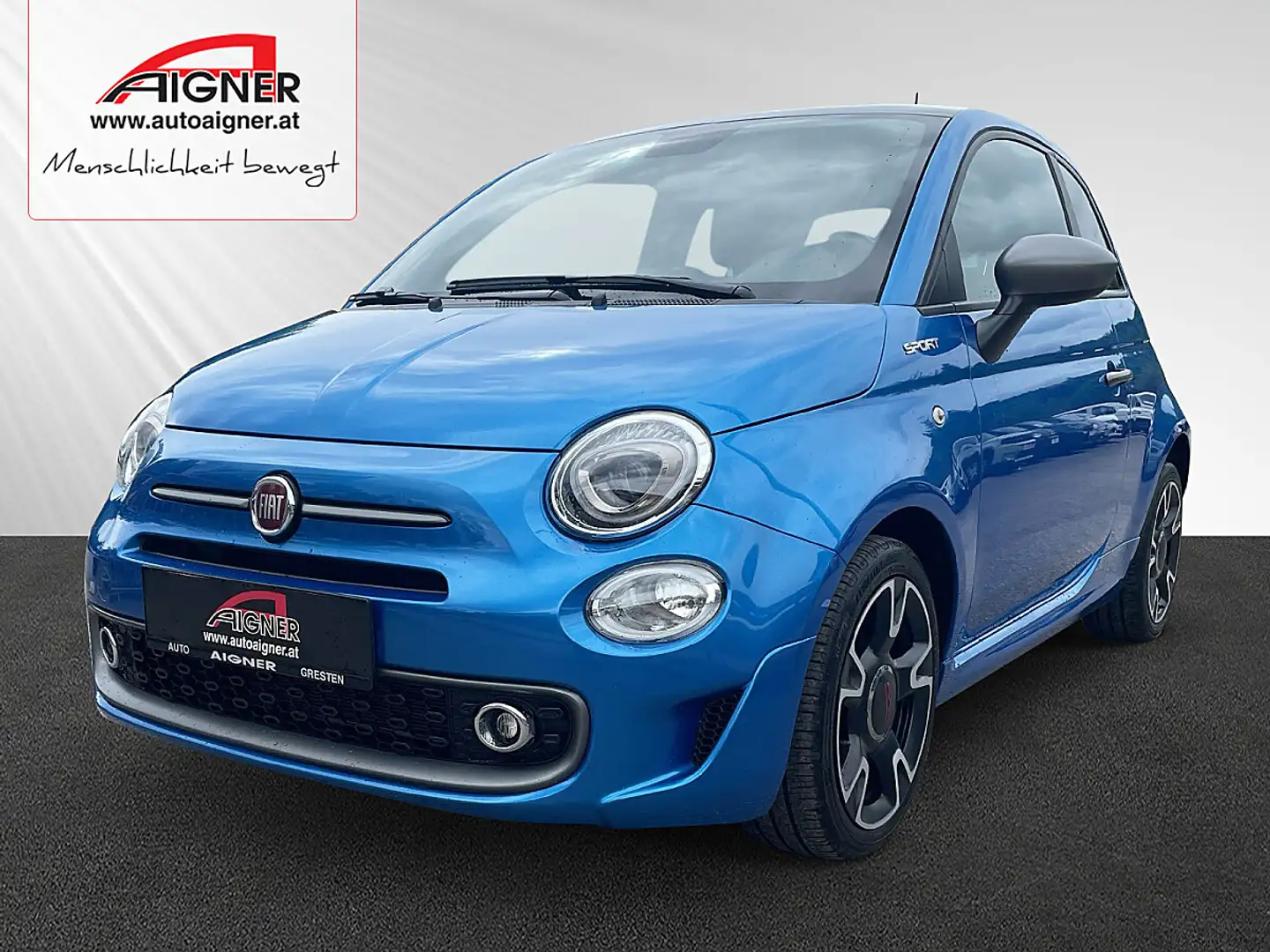 Fiat 500 FireFly Hybrid 70 Sport Blau - 1