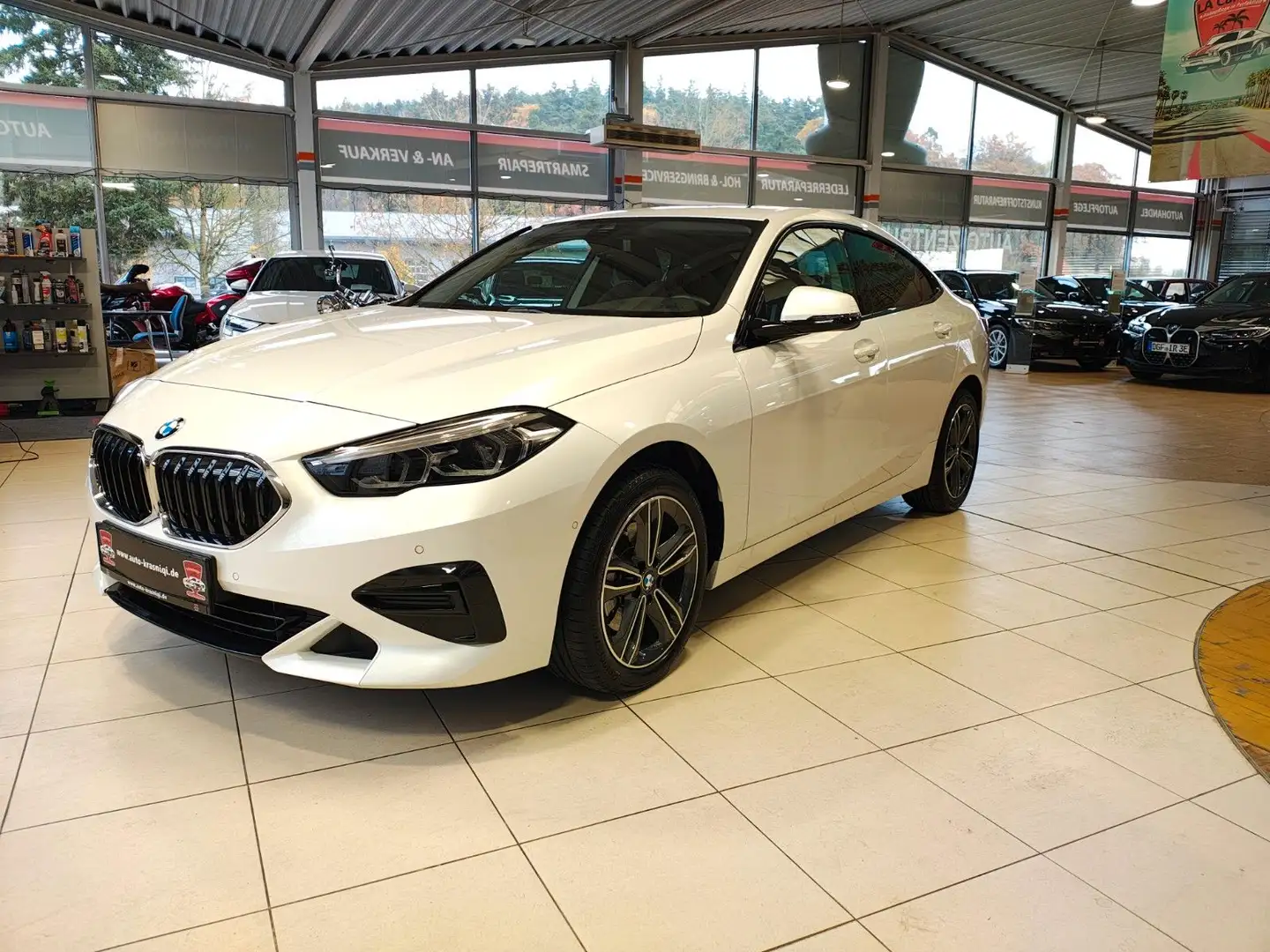 BMW 218 2 Gran Coupe 218 i Sport Line Weiß - 1