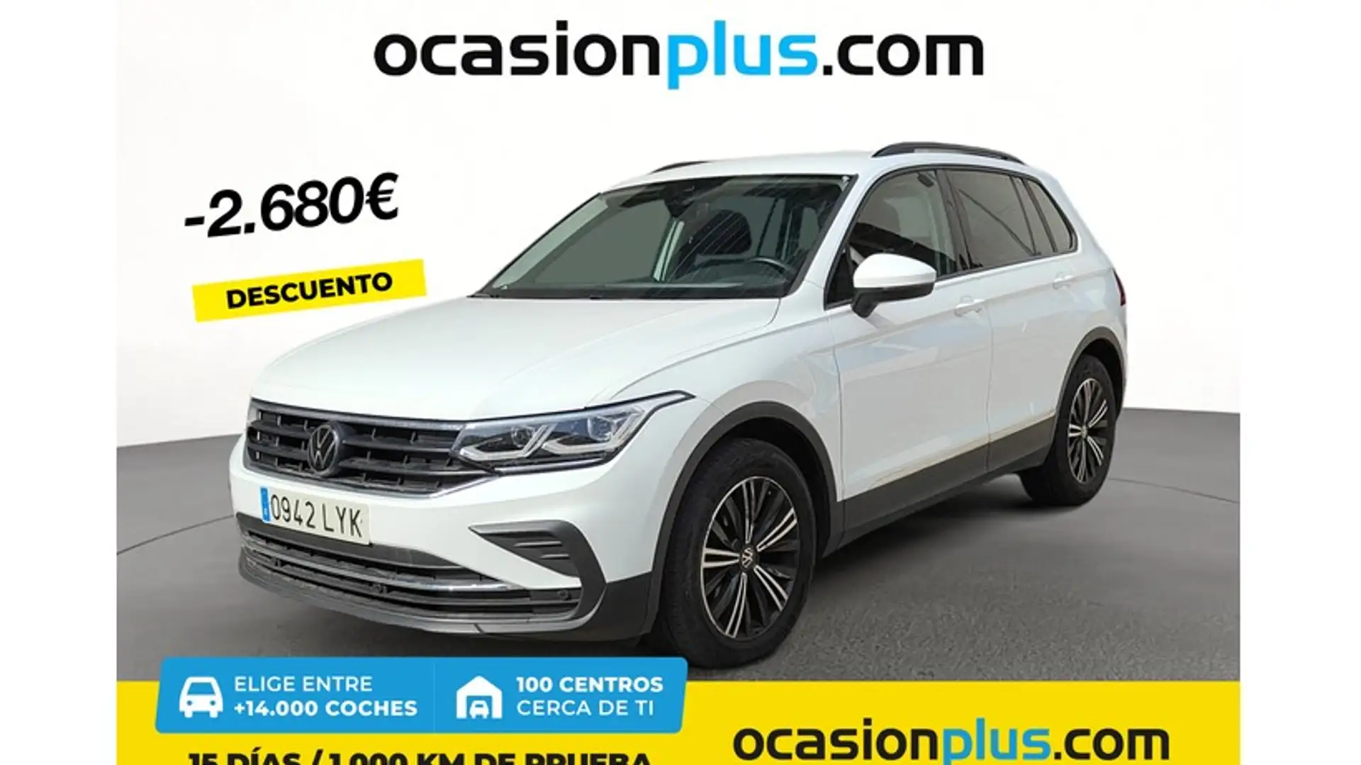 Volkswagen Tiguan 2.0TDI Life 110kW Blanc - 1