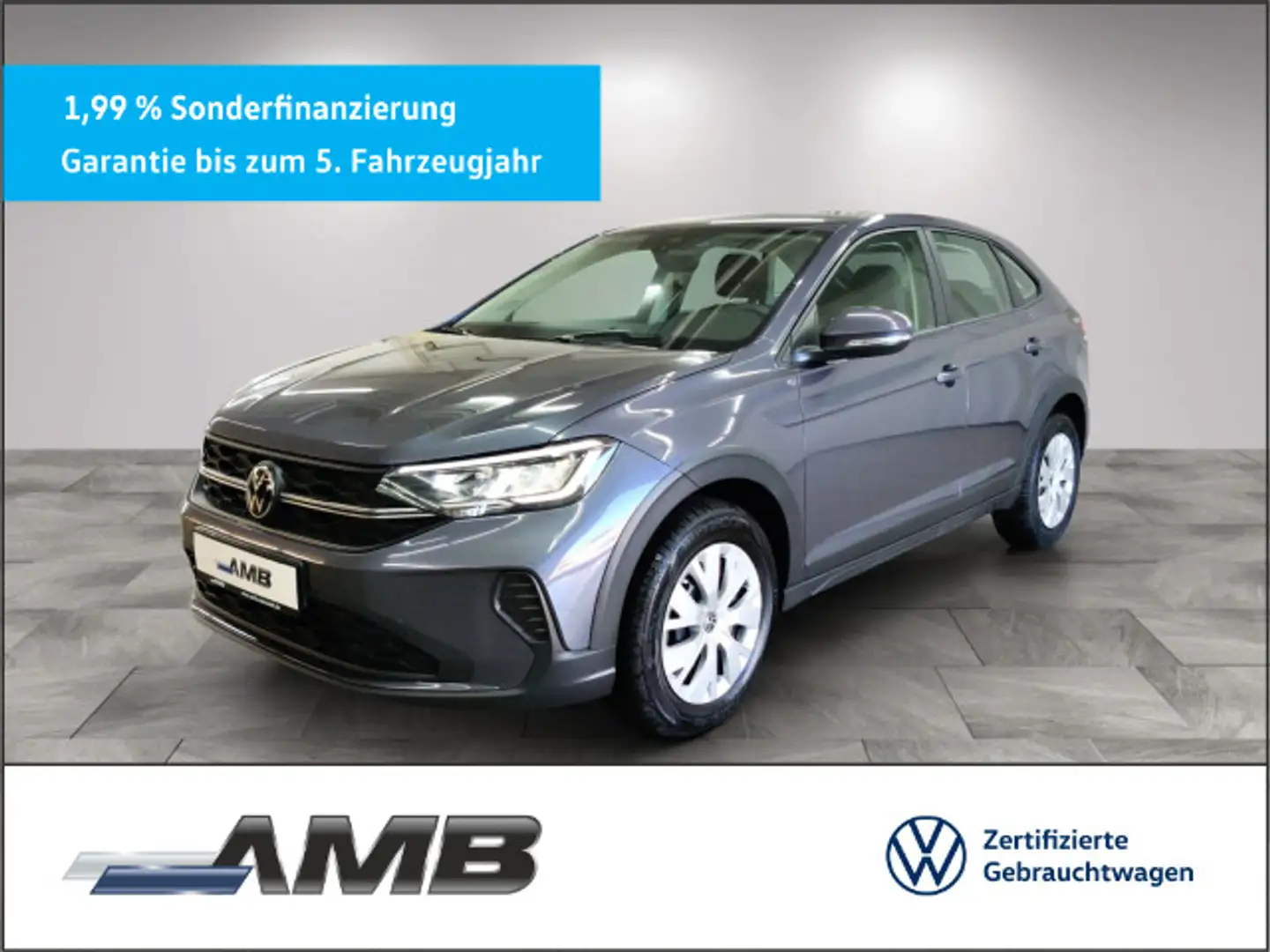 Volkswagen Taigo 1.0 TSI LED/Sitzhzg/var.Ladeboden/09.29Gar Gris - 1