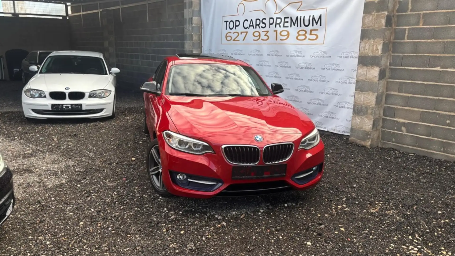 BMW 218 218i Coupé Rojo - 2