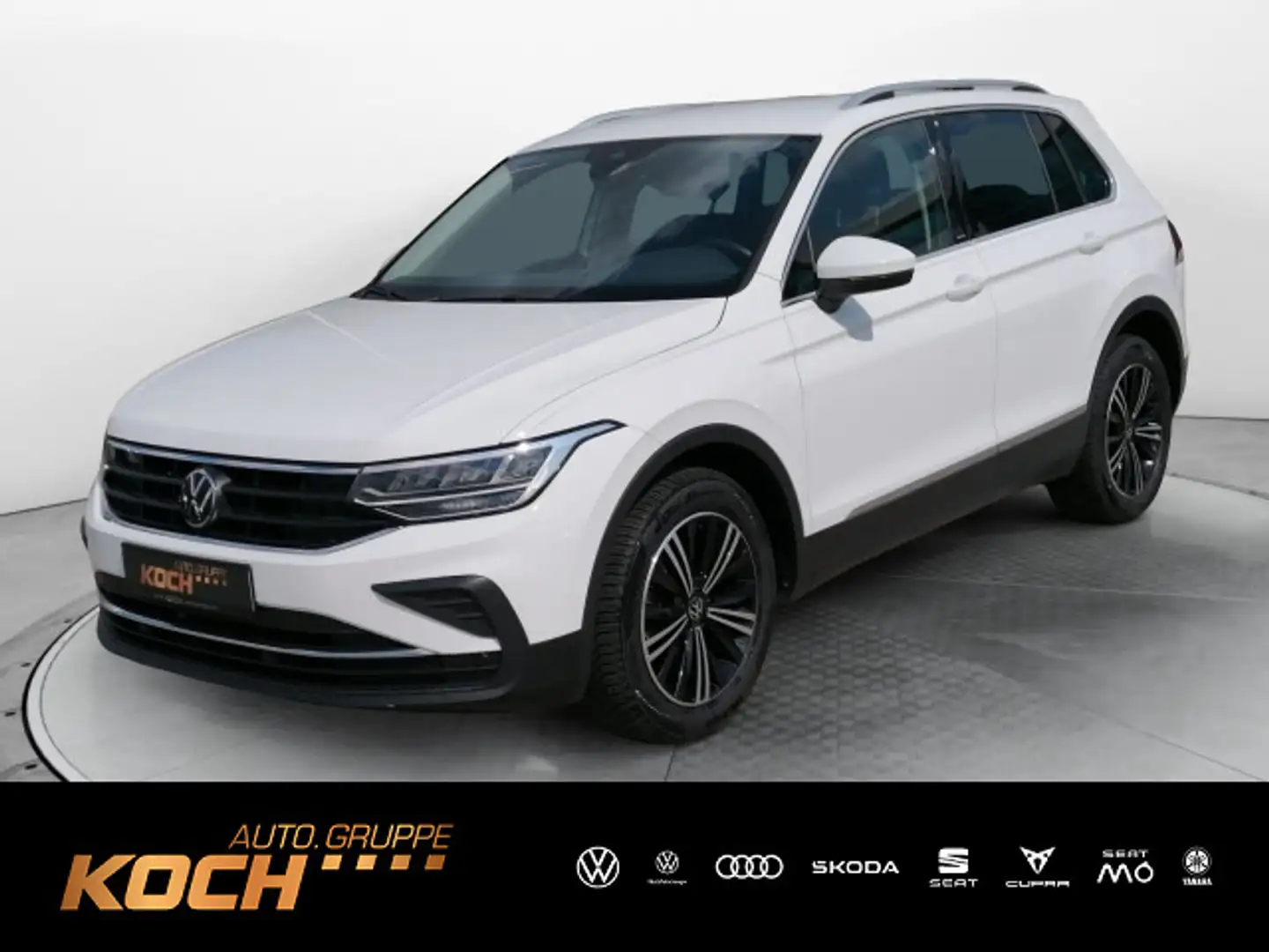 Volkswagen Tiguan 2.0TDI Move DSG Navi LED AHK ACC Weiß - 1