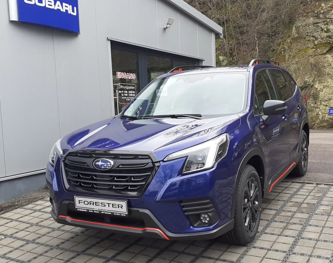 Subaru Forester 2.0ie EDITION EXCLUSIVE CROSS*MJ24* Blauw - 1