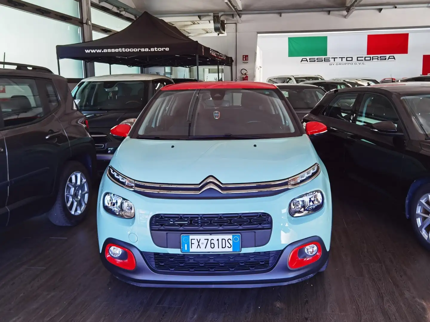 Citroen C3 C3 III 2017 1.2 puretech Feel s Bleu - 2