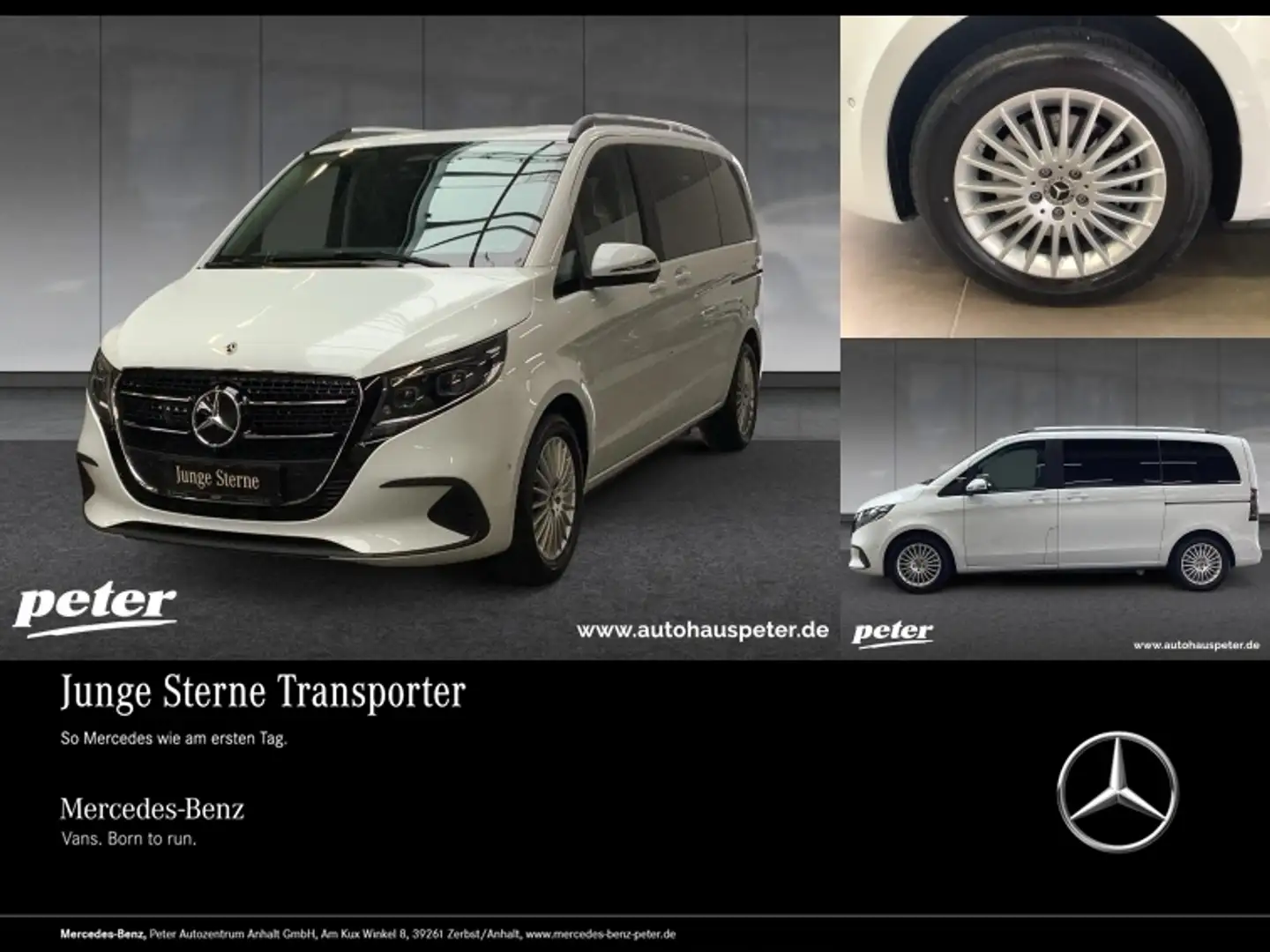Mercedes-Benz V 250 d STYLE Kompakt MultiBeam LED/Widescreen Alb - 1