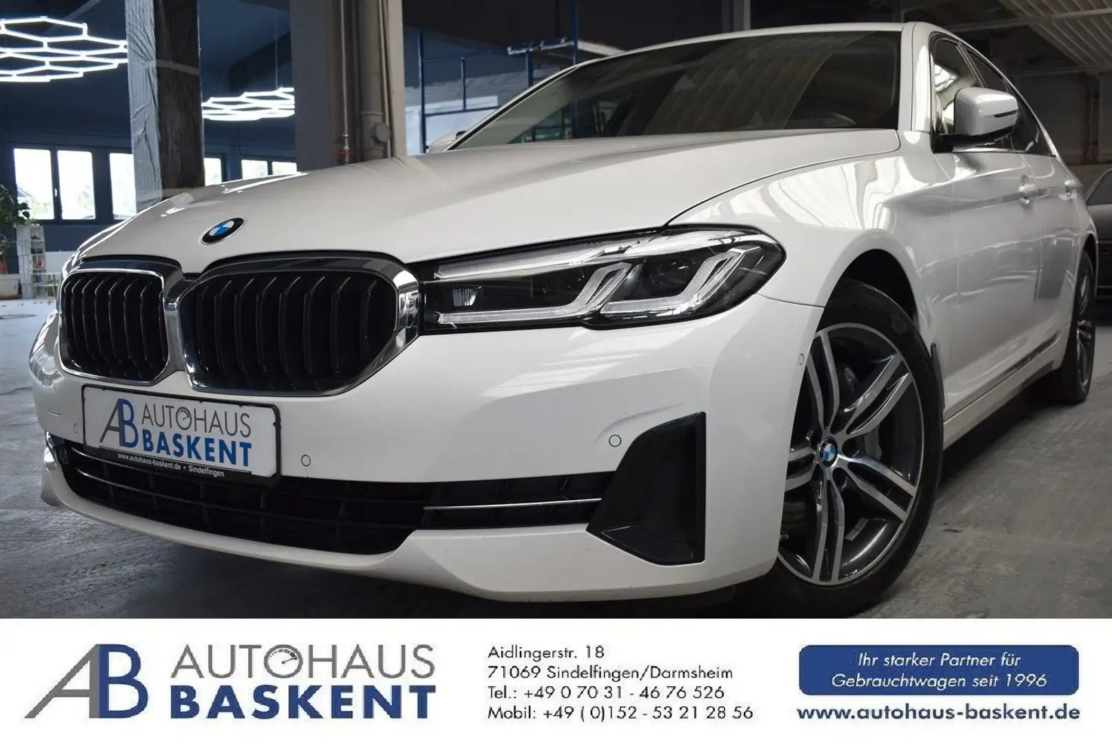 BMW 530 d ADAP.LED*KAMERA*LEDER*LIVE COCKPIT*SHZ* Blanc - 1