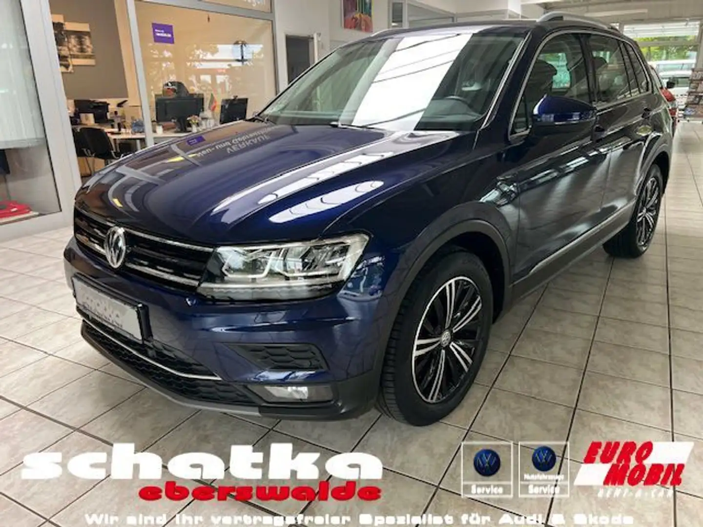 Volkswagen Tiguan Highline,DSG,Navi,LED,SHZ,ACC,APP-Con Blau - 1