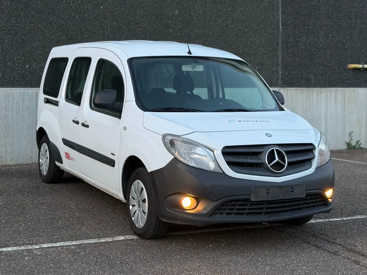 Mercedes-Benz Citan Citan 109 CDI Mixto BlueEFFICIENCY extralang Blanc - 1