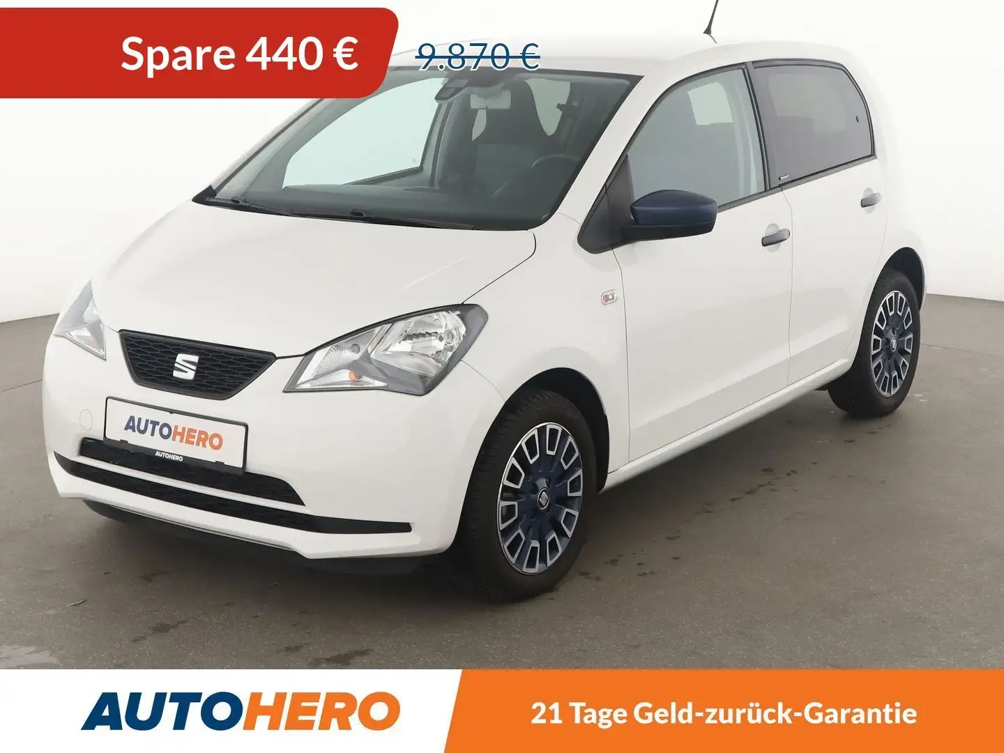 SEAT Mii 1.0 Connect*SHZ*KLIMA*GARANTIE*ALU* Weiß - 1
