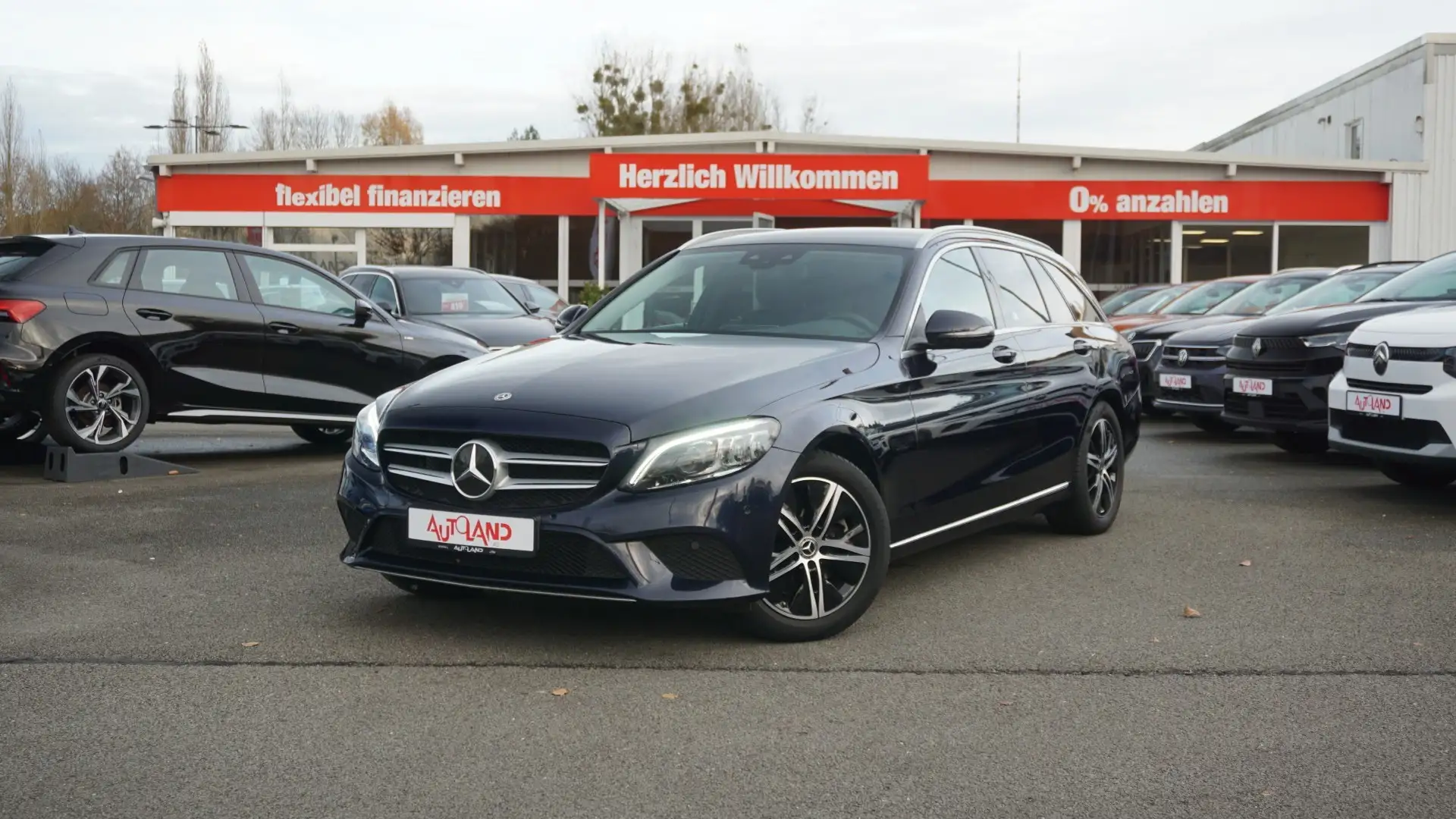 Mercedes-Benz C 300 C300 T-Modell Avantgarde 9G-Tronic AHK Head-Up Blau - 2