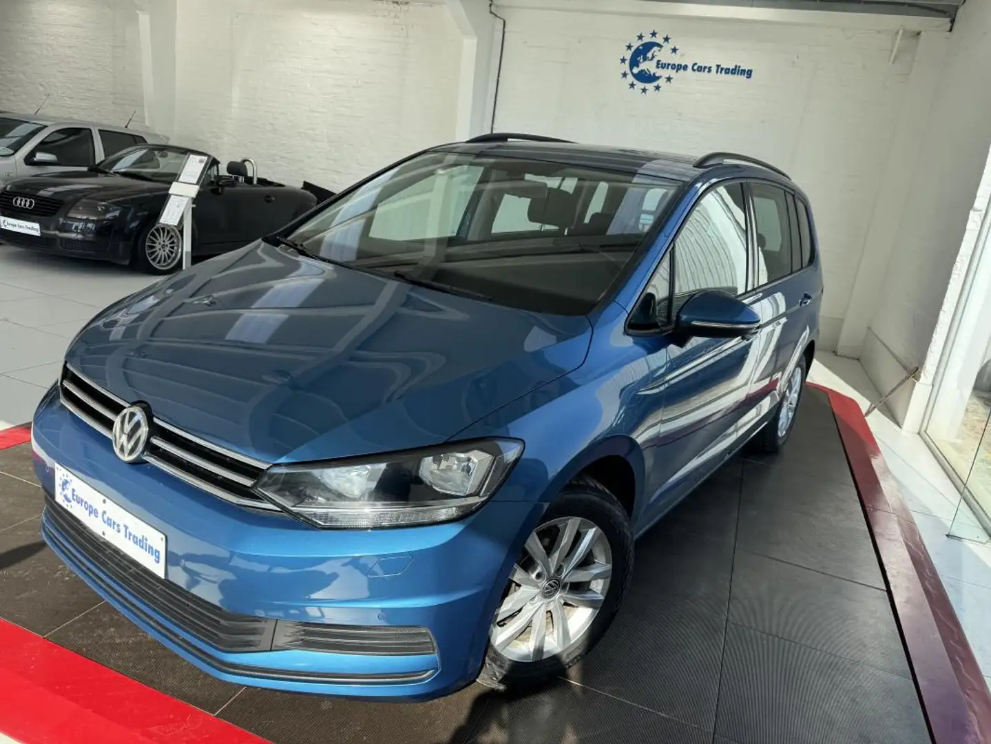 Volkswagen Touran 1,6 TDI CONFORTLINE-DSG7-GPS-GAR 12m Blu/Azzurro - 1