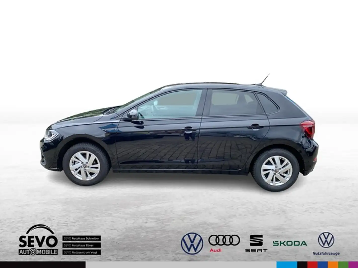 Volkswagen Polo 1.0 TSI DSG Style Schwarz - 2