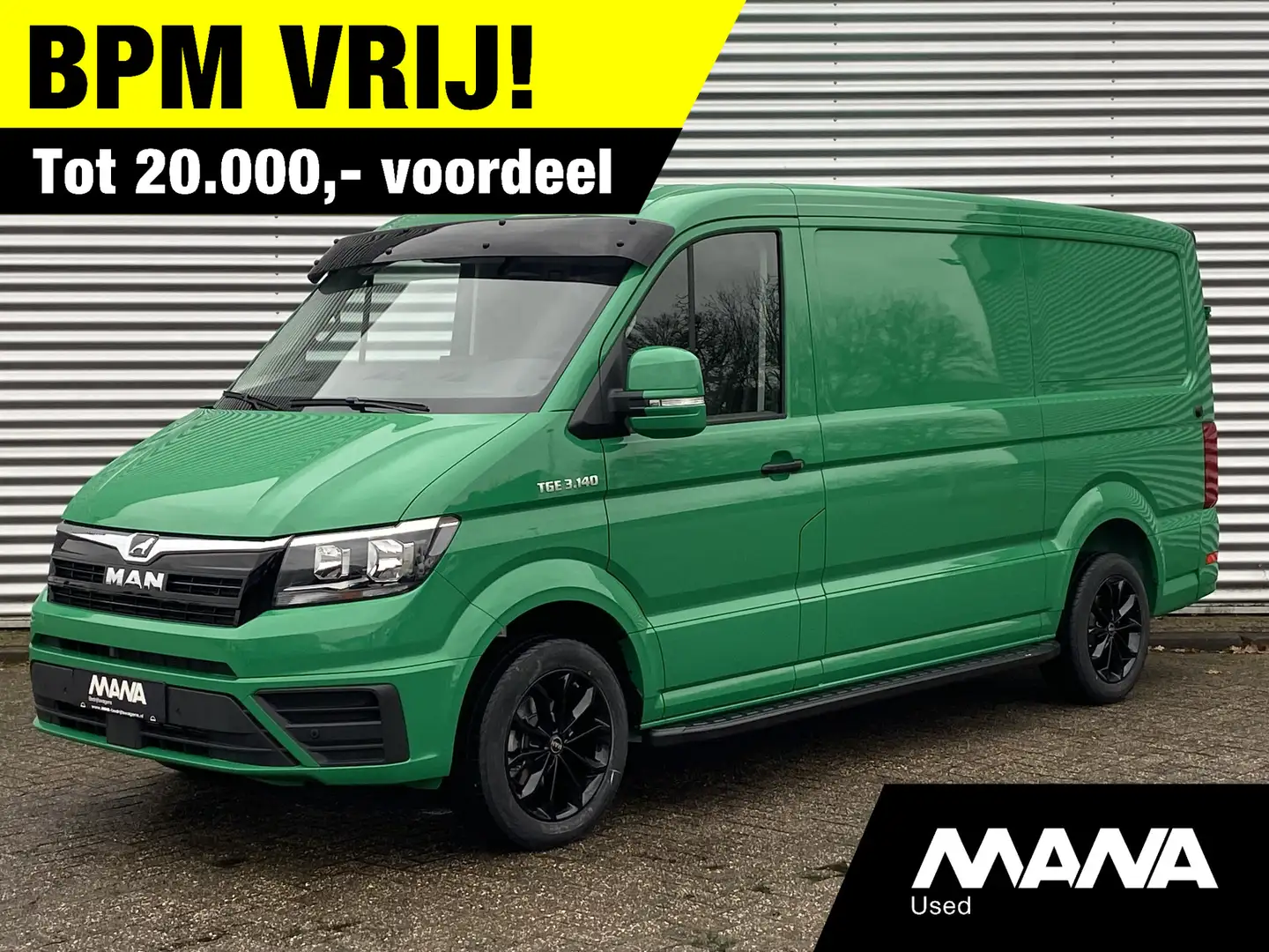 MAN TGE 35 2.0 3.140 140PK 'THE GRINCH' L3H2 Automaat Car- Green - 1