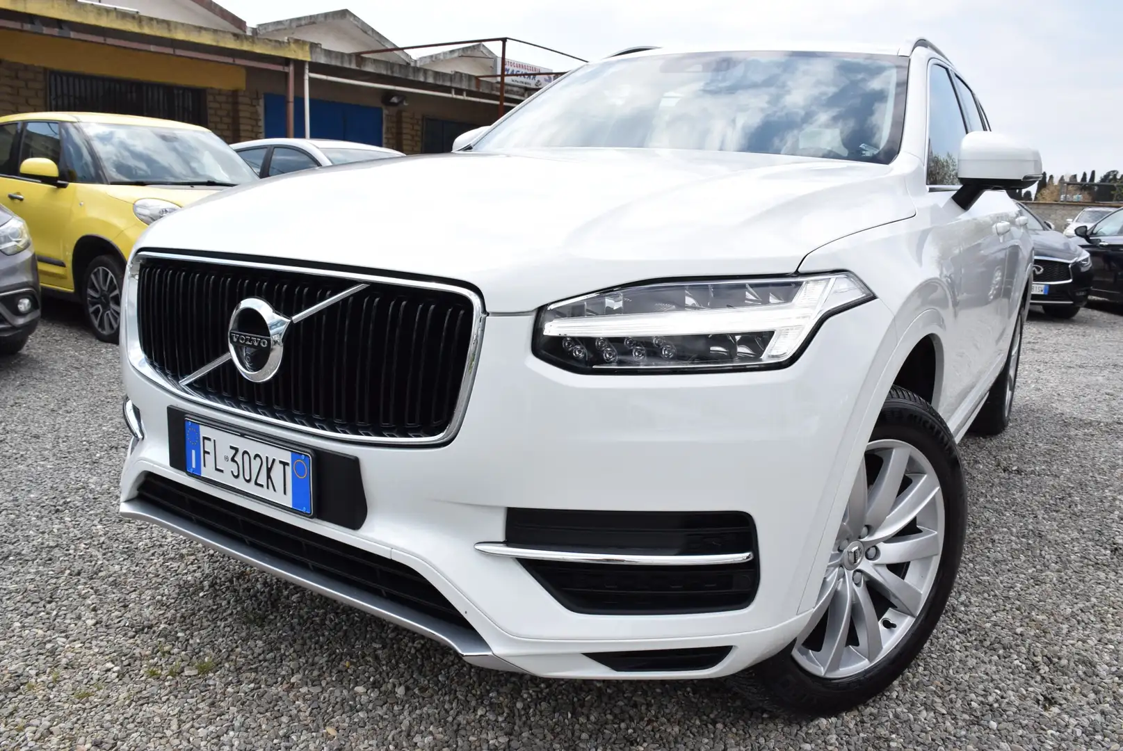 Volvo XC90 2.0D4 190CV AUT ADAS PELLE NAVI SENSORI 360CAM LED Bianco - 1