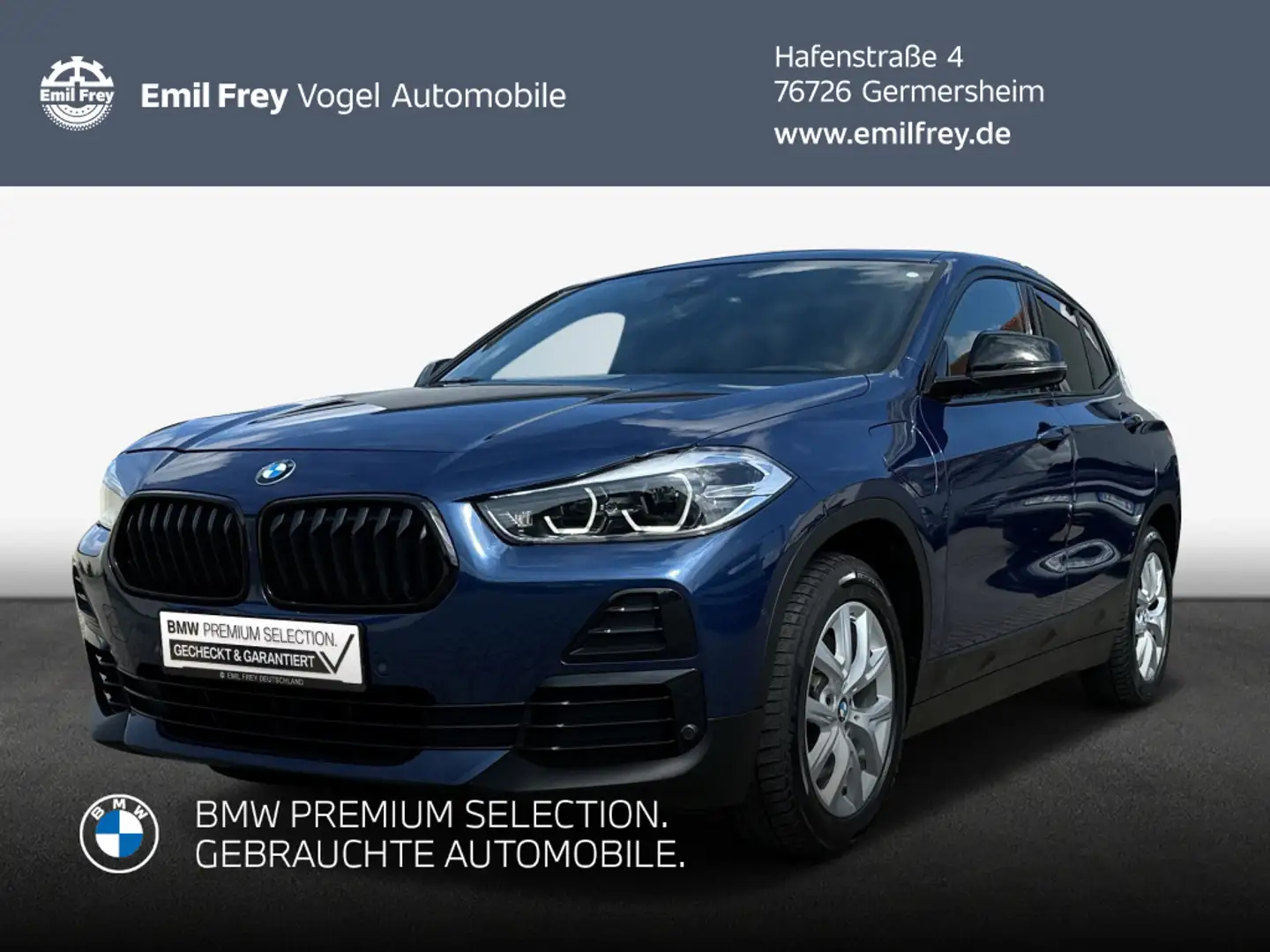 BMW X2 xDrive25e Advantage Plus Bleu - 1