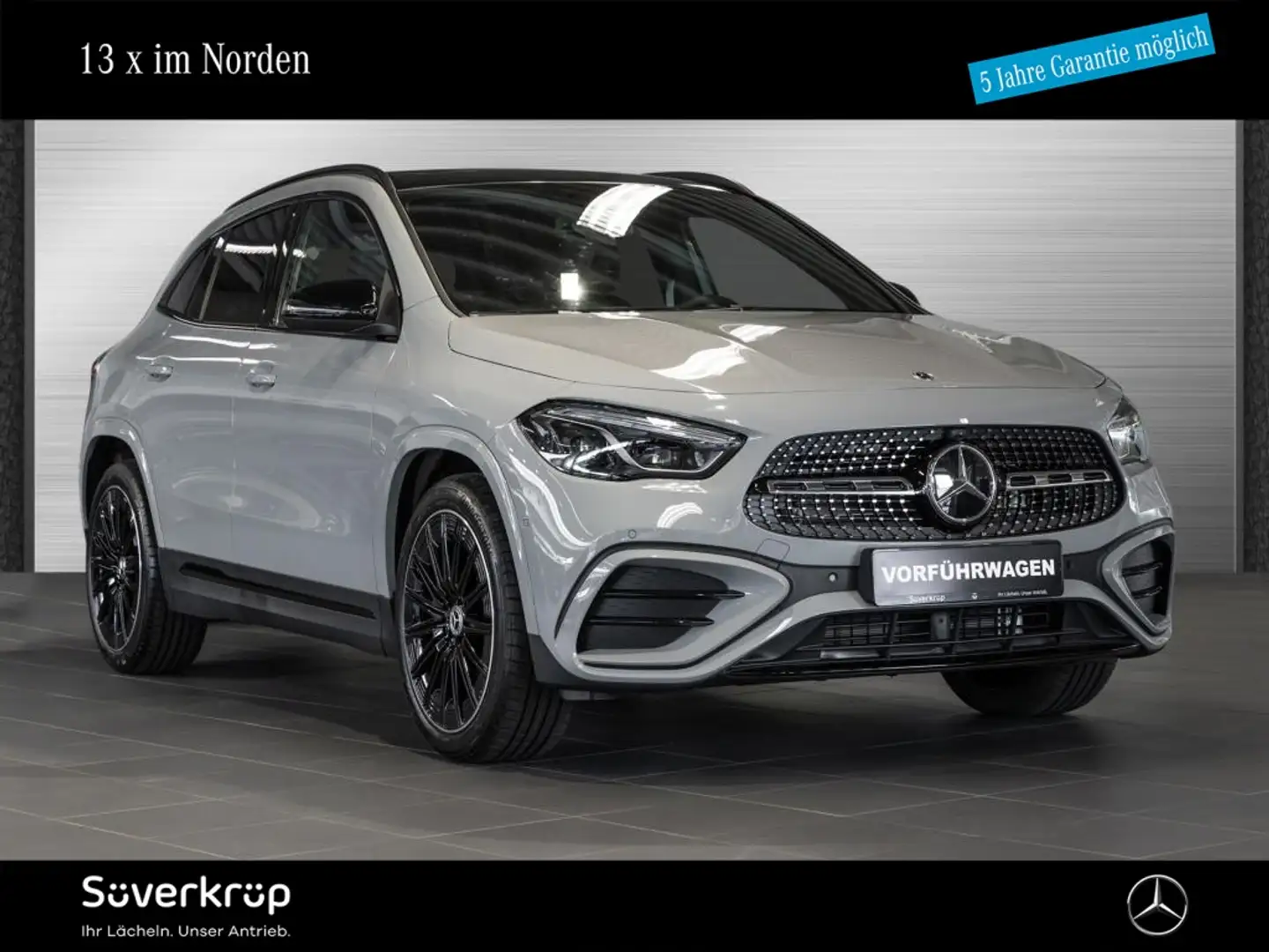Mercedes-Benz GLA 200 AMG NIGHT MULTI AHK DISTR KAMERA PANO Grau - 1