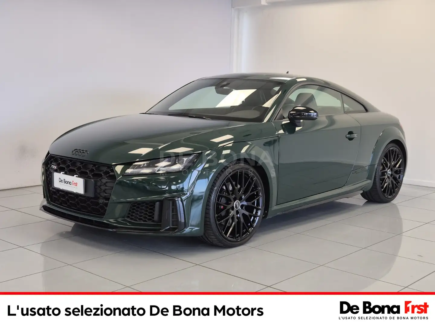 Audi TTS coupe 2.0 tfsi sport attitude quattro 320cv s-tron Verde - 1