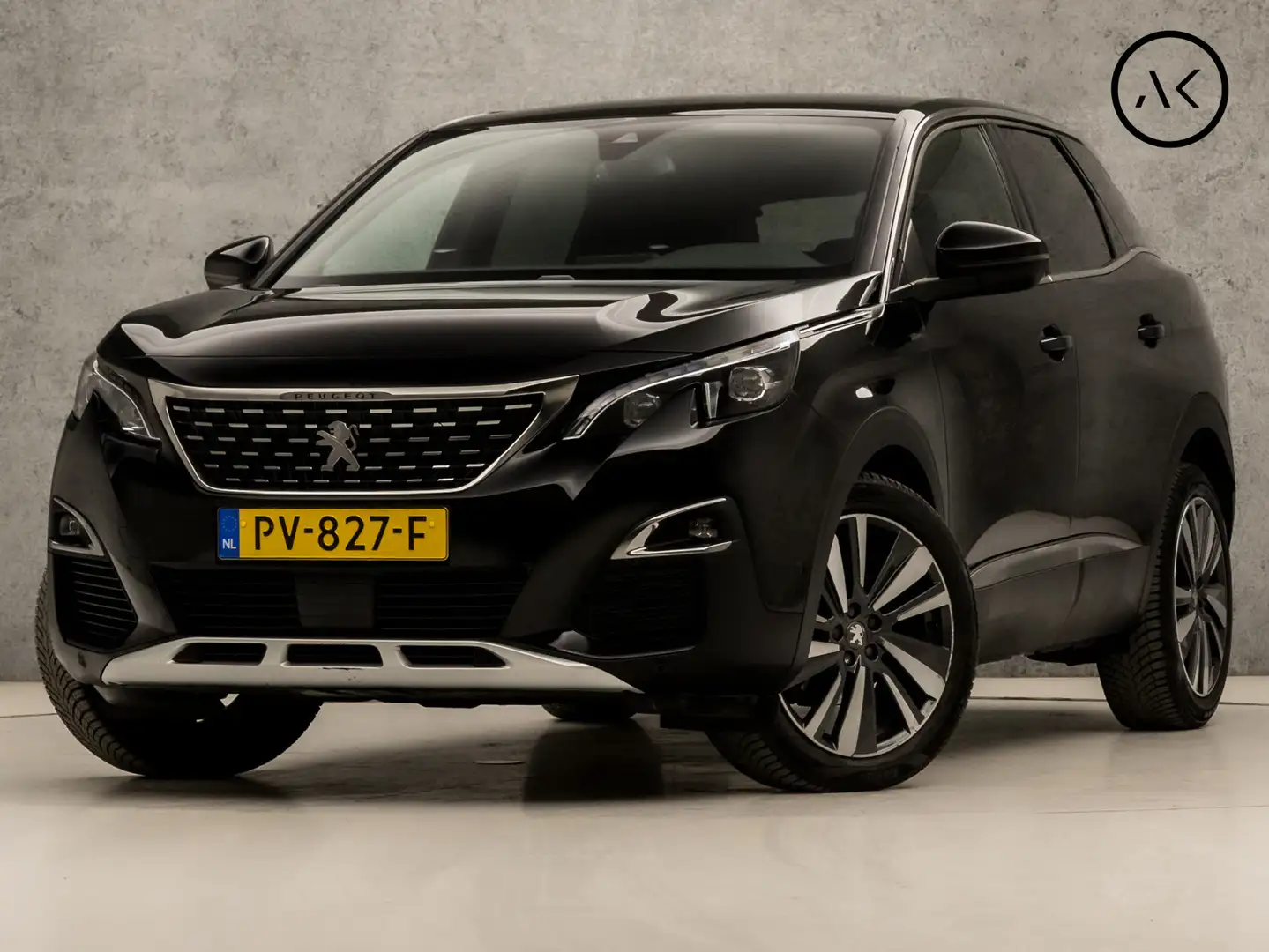 Peugeot 3008 1.2 PureTech GT Line (APPLE CARPLAY, GROOT NAVI, K Zwart - 1