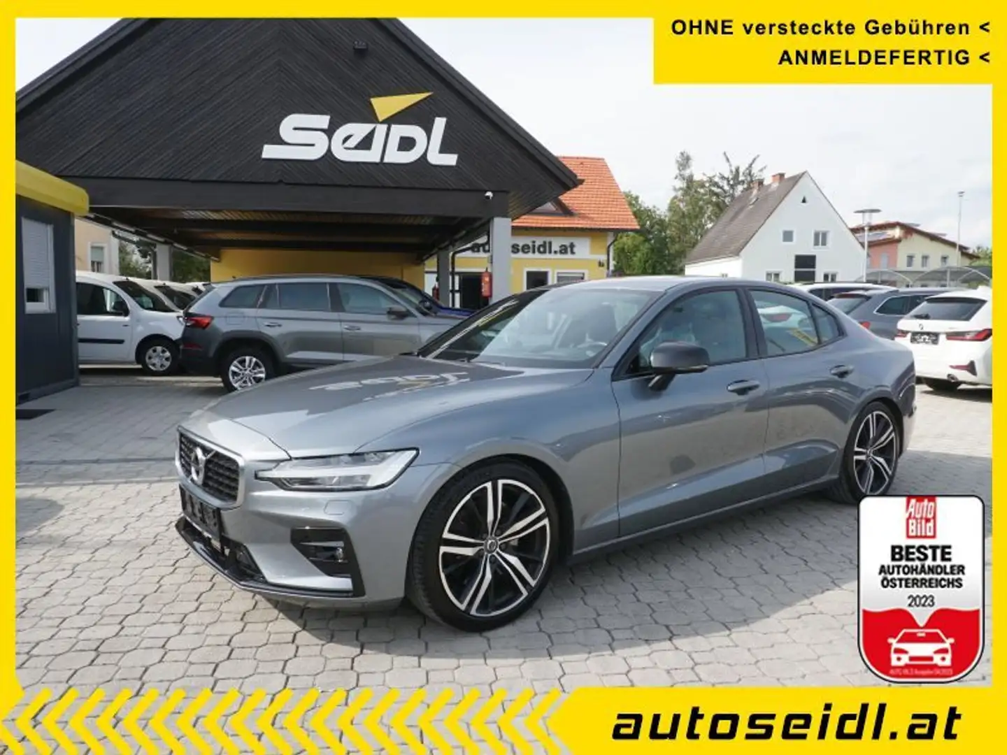 Volvo S60 T5 AWD R-Design Pro Aut. *NAVI+LED+SOUNDSYSTEM* Gris - 1