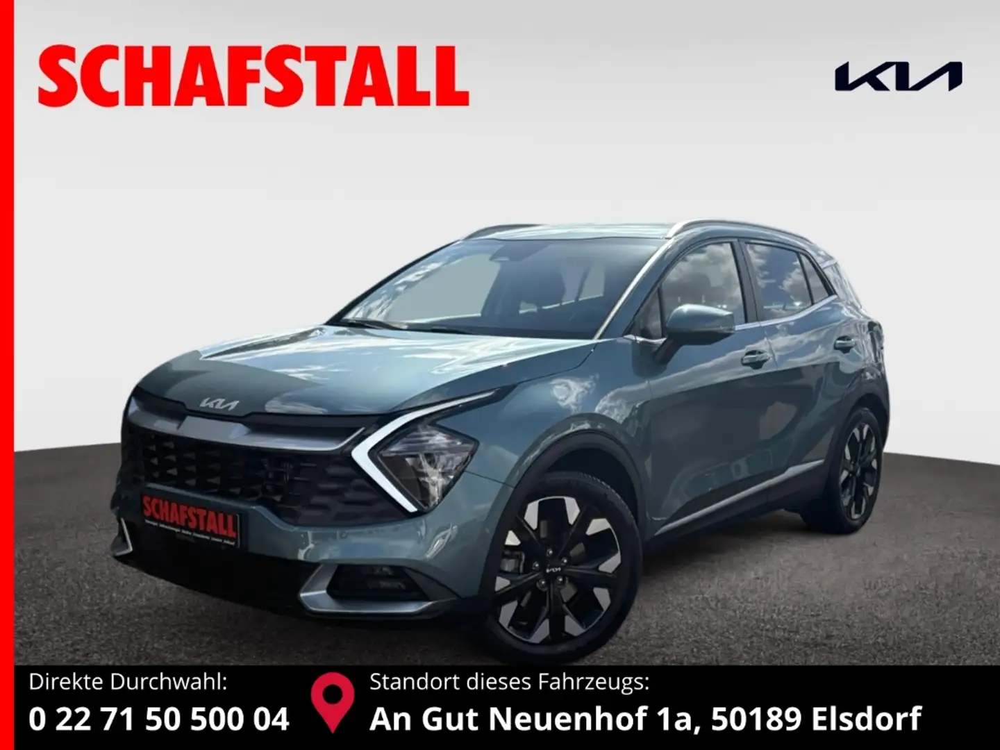 Kia Sportage 1.6 T-GDI PHEV AWD Komfort Navi Digitales Cockpit Grigio - 1