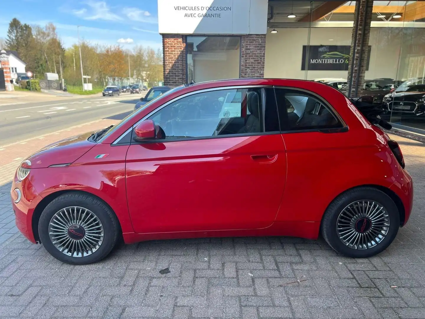 Fiat 500e 42 kWh Red***10823km***Gsm 0475323828*** Rouge - 1