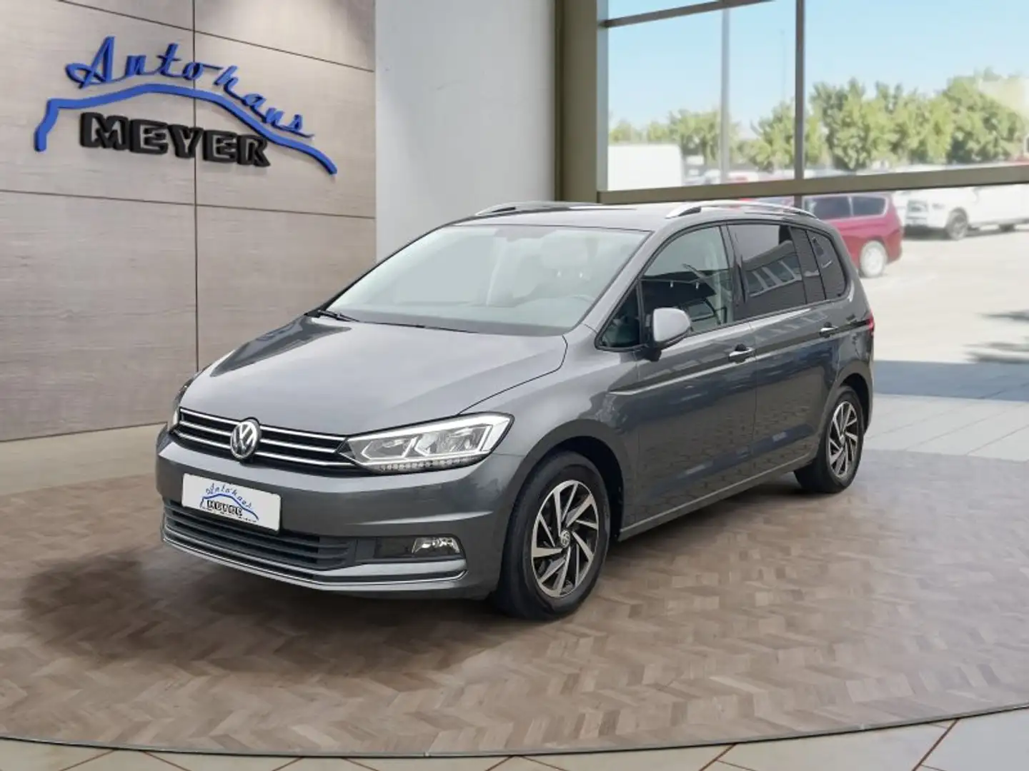 Volkswagen Touran 1.6TDI Join DSG  AHK/LED/Navi Gris - 1