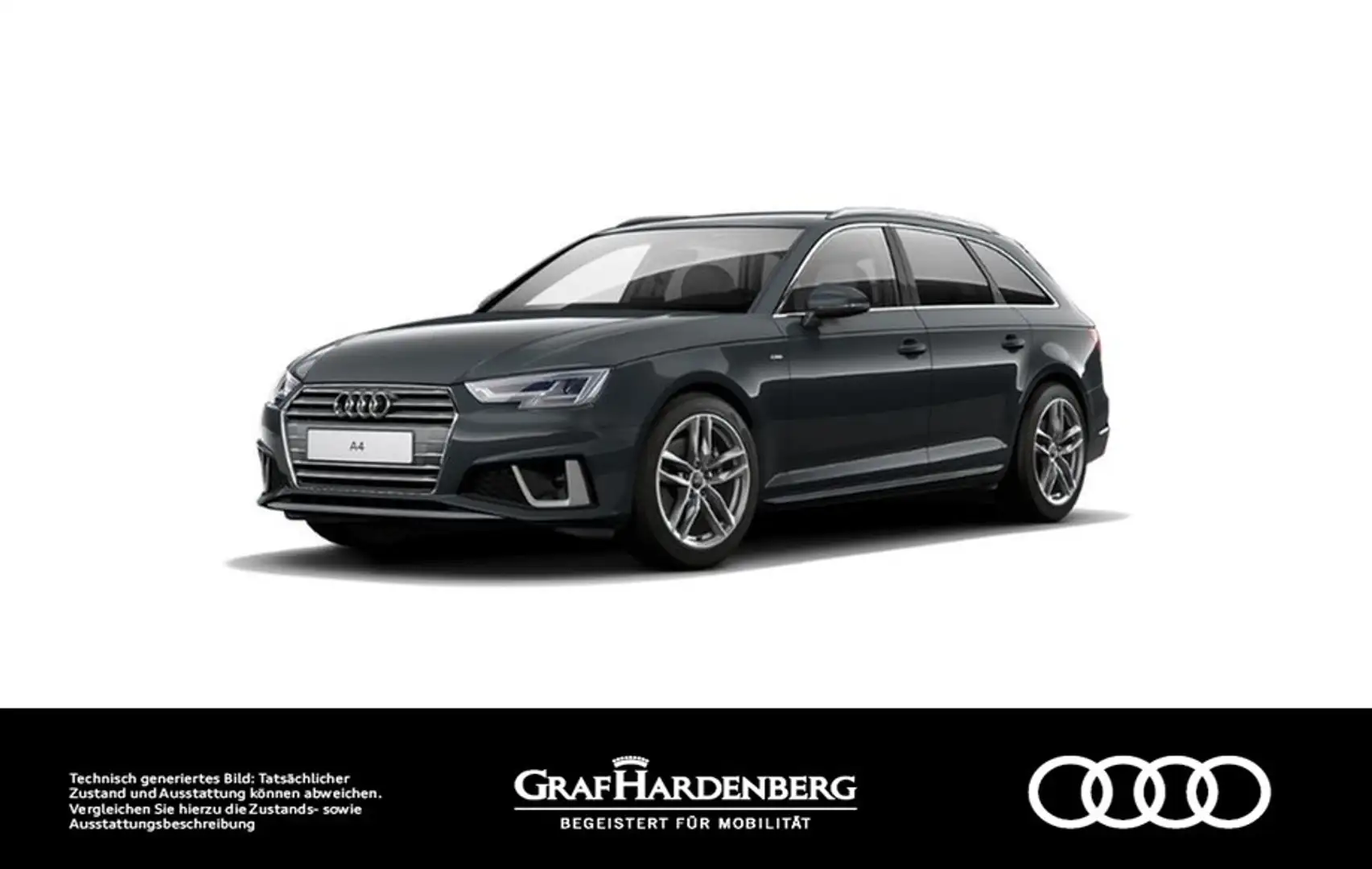 Audi A4 Avant 35 TFSI . LED Navi HuD ACC AHK Gris - 1