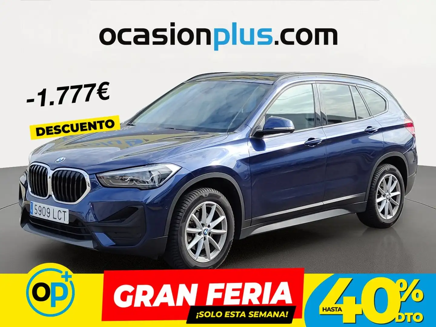 BMW X1 sDrive 18dA Azul - 1