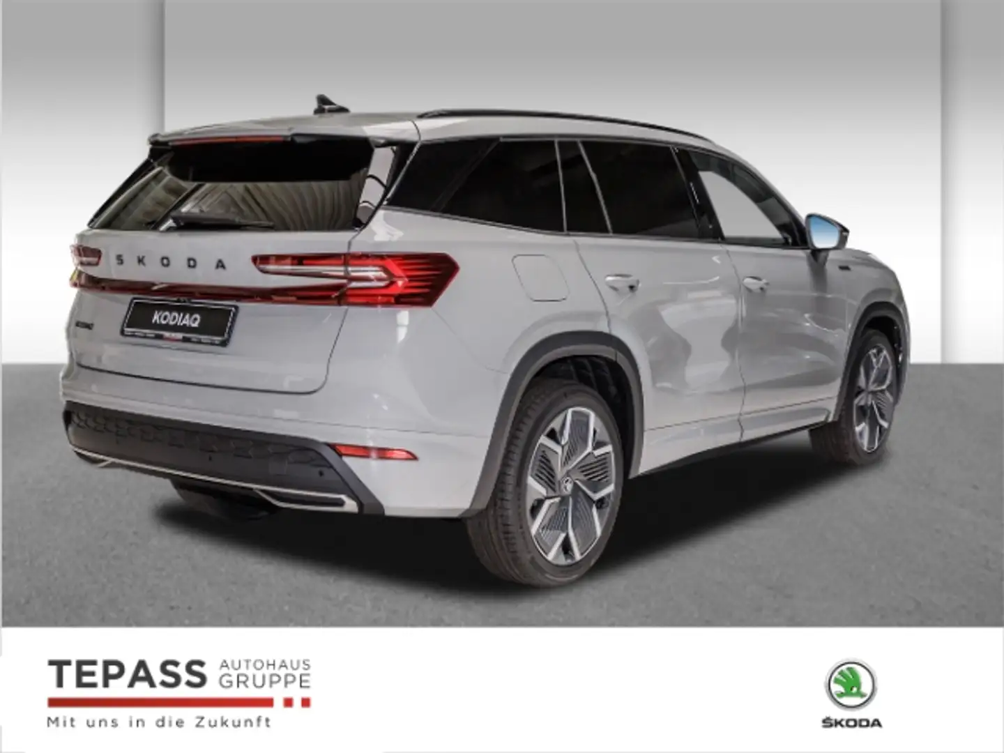 Skoda Kodiaq 2.0l TDI Sportline AHK NAVI FAHRASSISTENZ Gris - 2