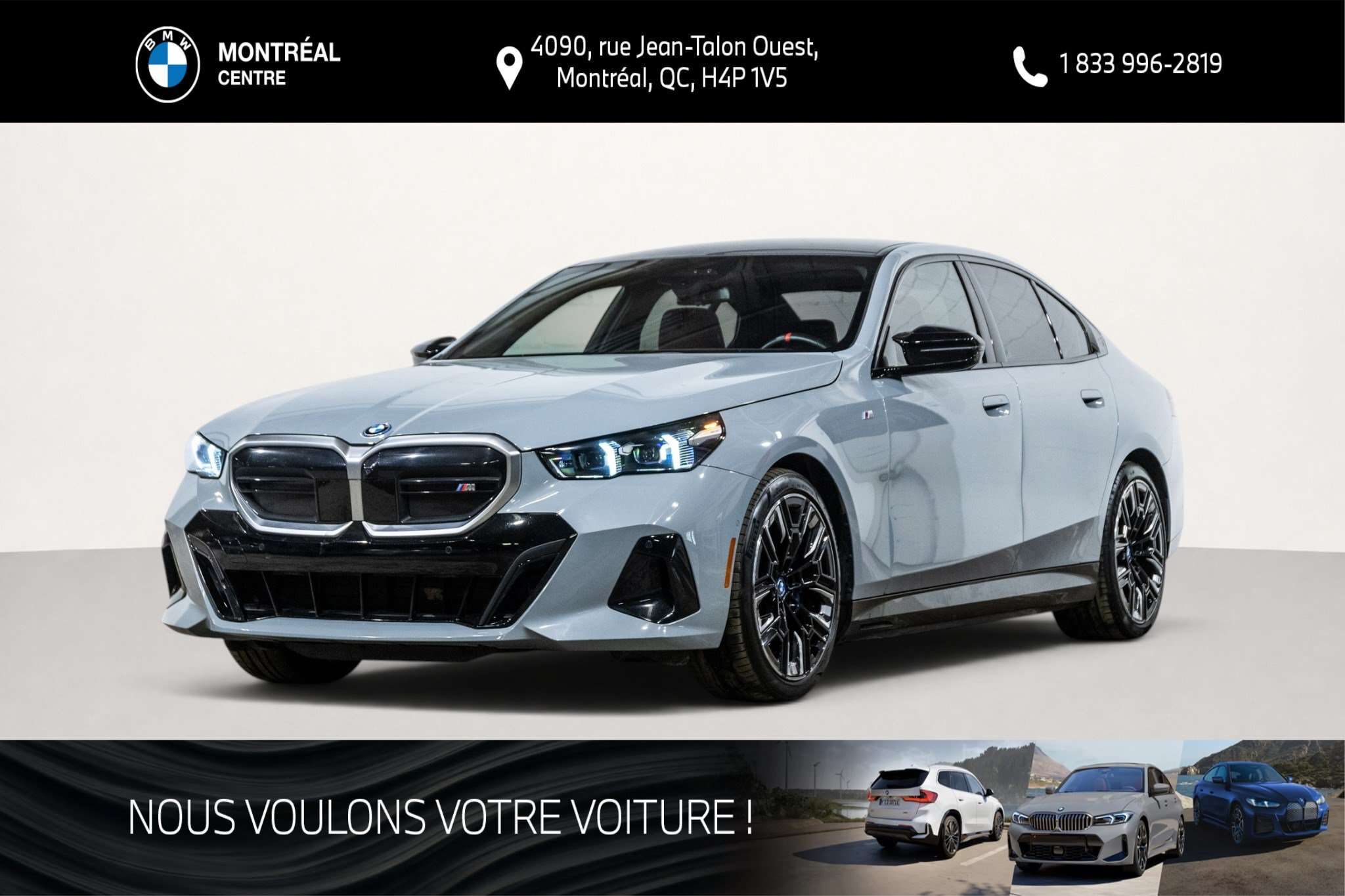 2024 BMW i5 M60 xDrive | Premium | Aide à la conduite avancé | — снимка 1