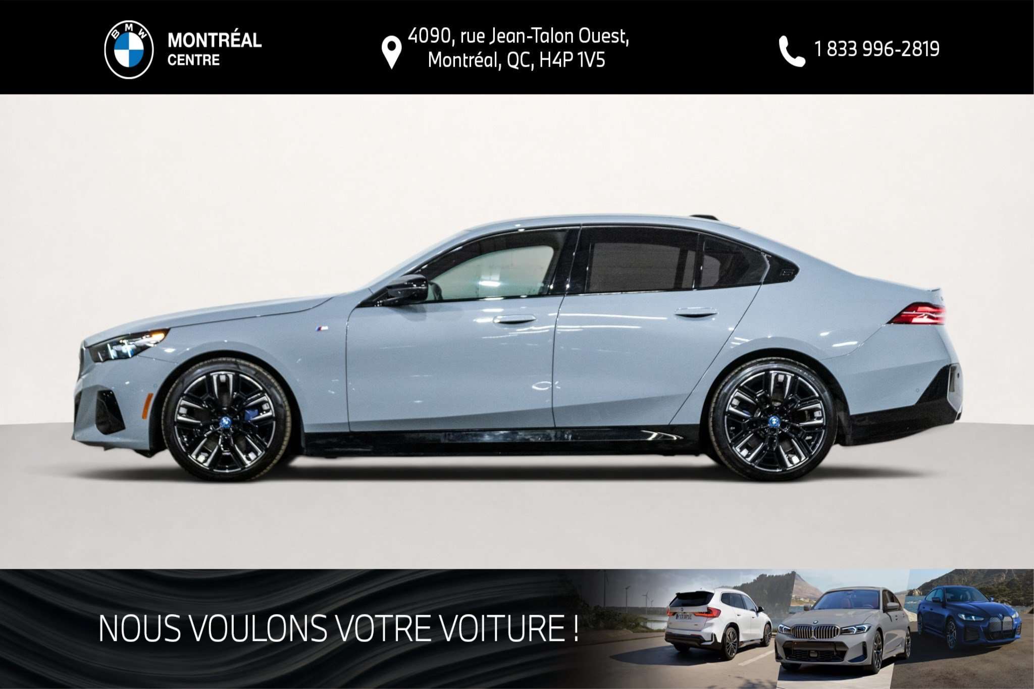 2024 BMW i5 M60 xDrive | Premium | Aide à la conduite avancé | — снимка 1