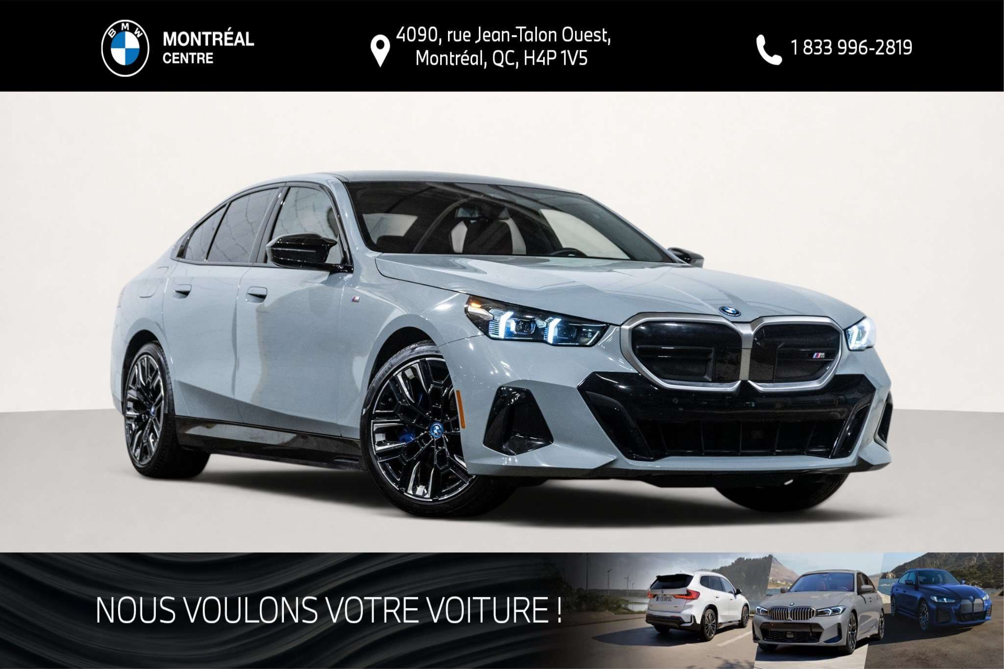 2024 BMW i5 M60 xDrive | Premium | Aide à la conduite avancé |