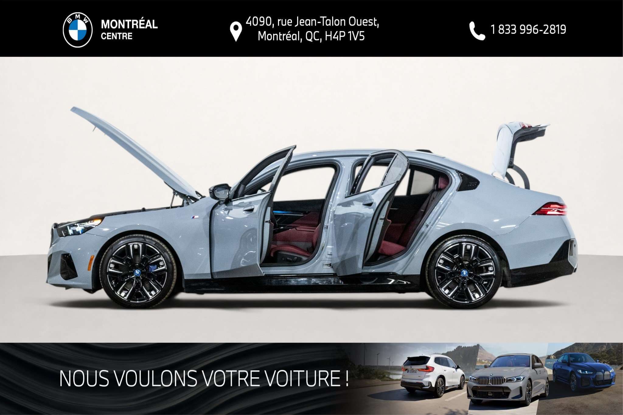 2024 BMW i5 M60 xDrive | Premium | Aide à la conduite avancé | — снимка 1