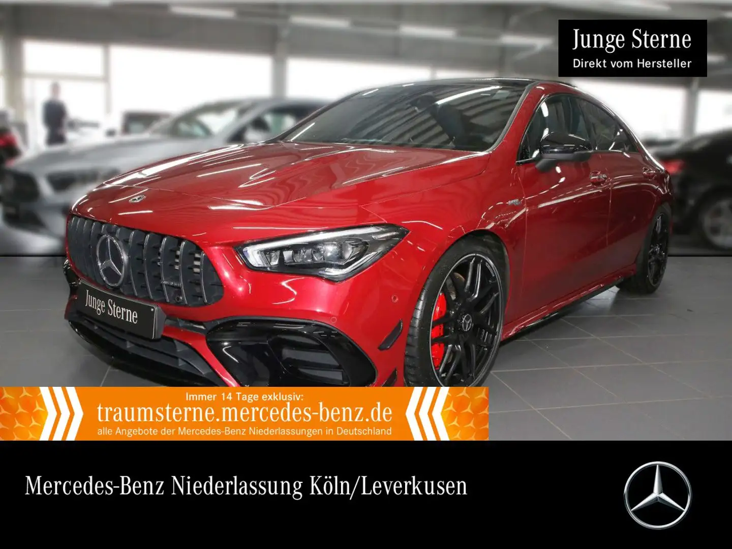 Mercedes-Benz CLA 45 AMG CLA 45 S 4M DRIVERS+PANO+360°+MULTIBEAM+BURMESTER Rouge - 1