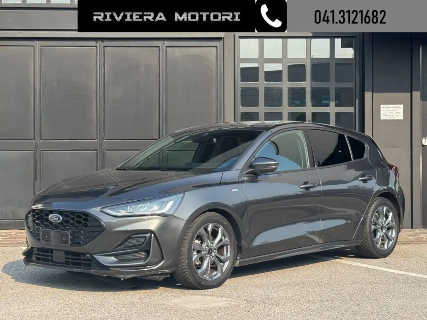Ford Focus 1.5 EcoBlue 115 CV automatico 5p. ST-Line Сірий - 1